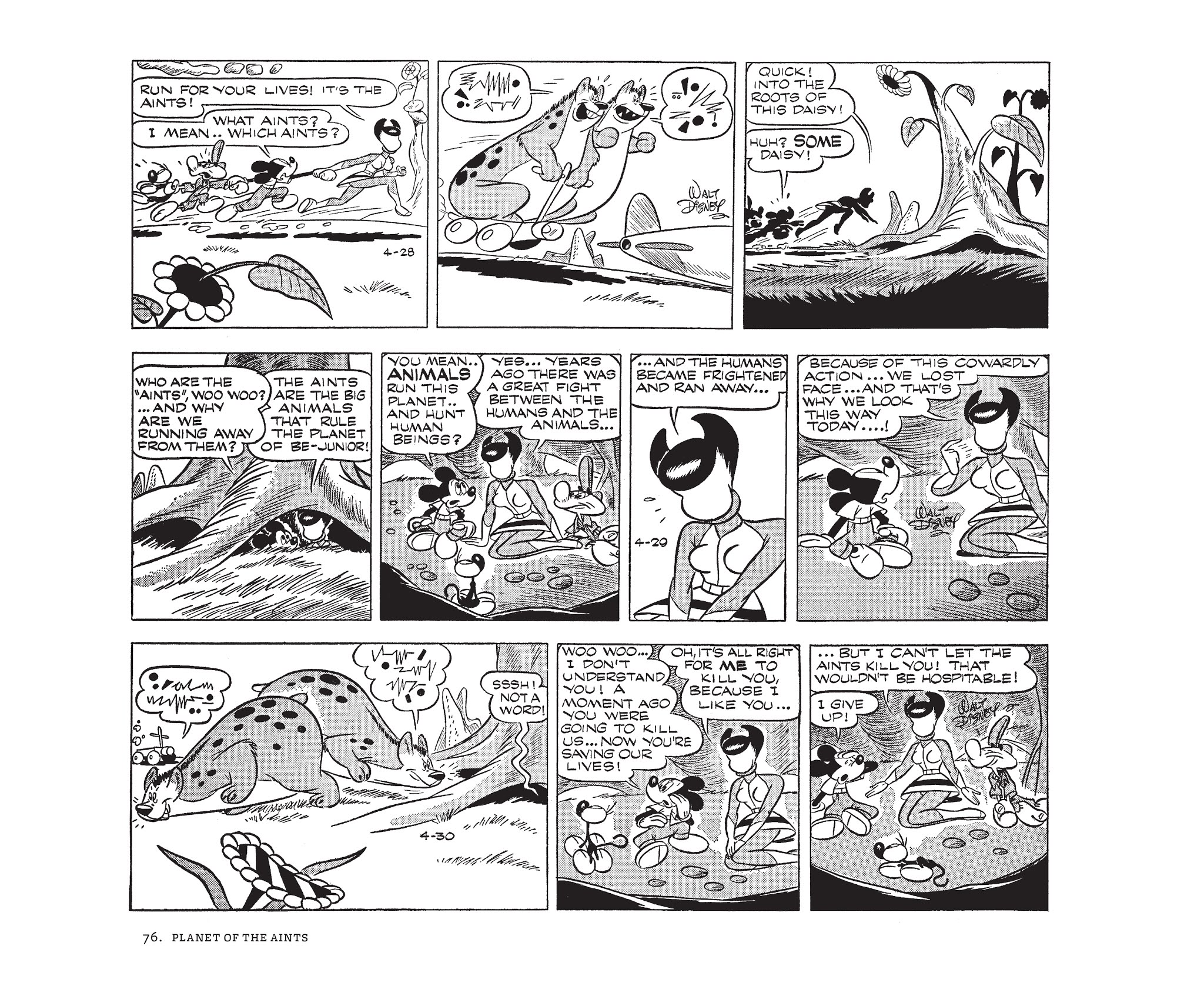 Read online Walt Disney's Mickey Mouse by Floyd Gottfredson comic -  Issue # TPB 10 (Part 1) - 76