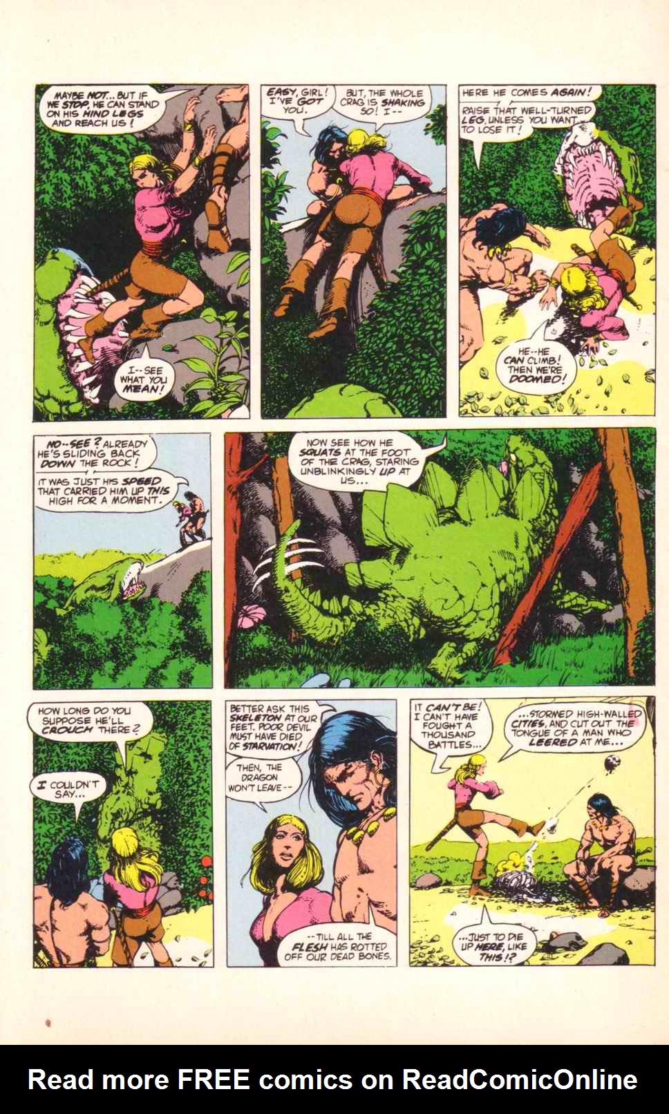 Read online Robert E. Howard's Conan the Barbarian comic -  Issue # Full - 8