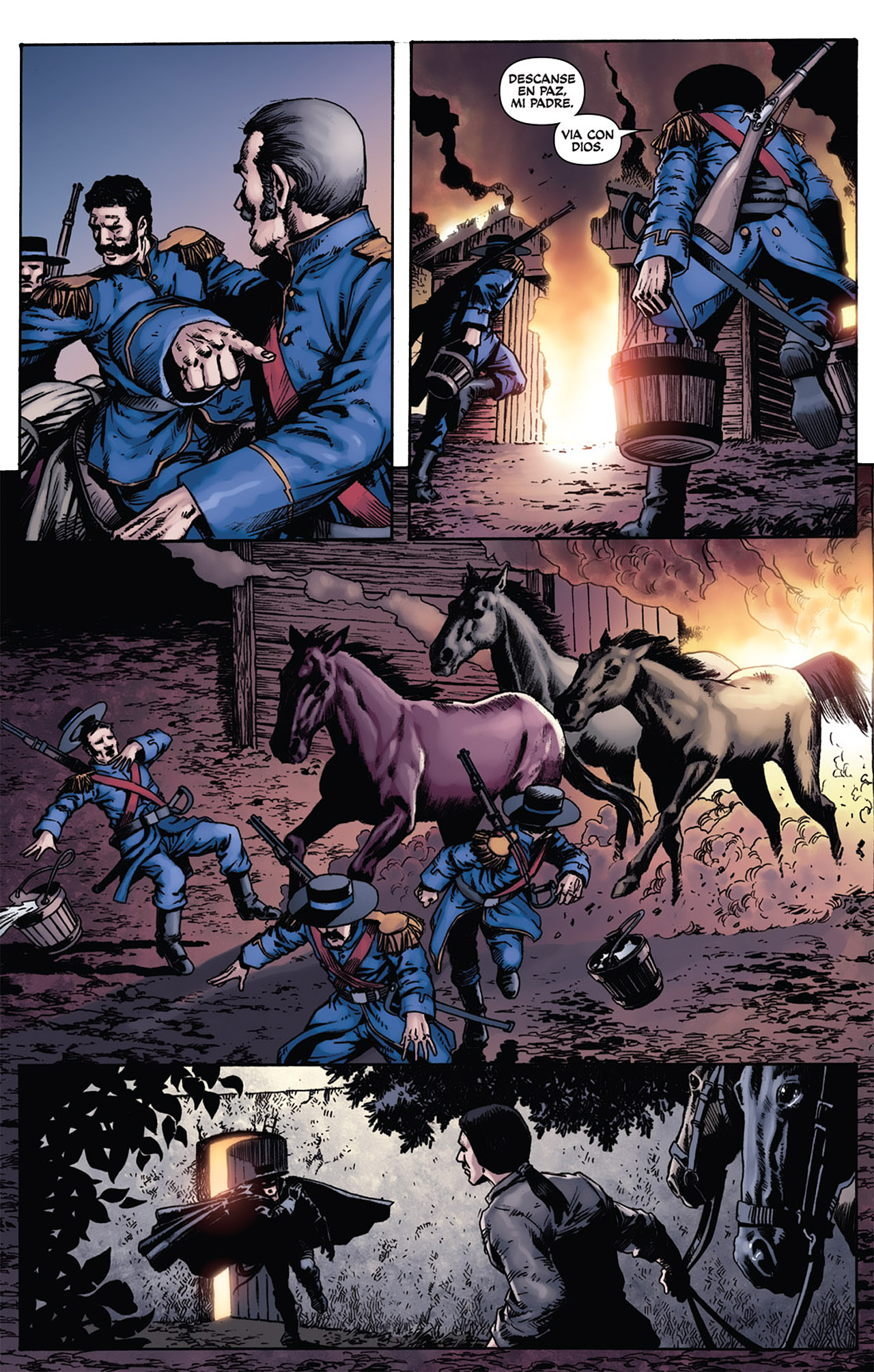 Read online Zorro Rides Again comic -  Issue #6 - 9