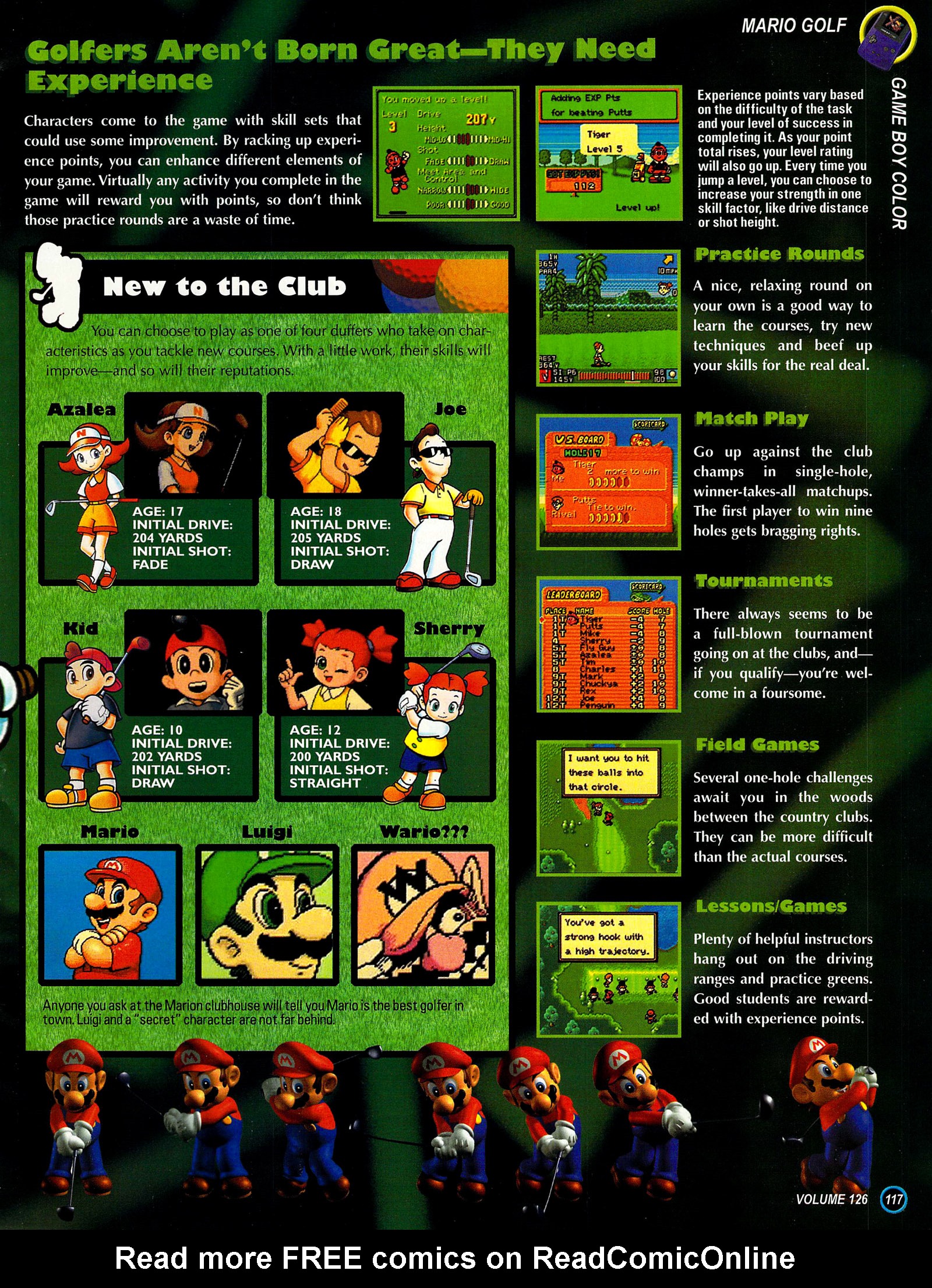 Read online Nintendo Power comic -  Issue #126 - 123