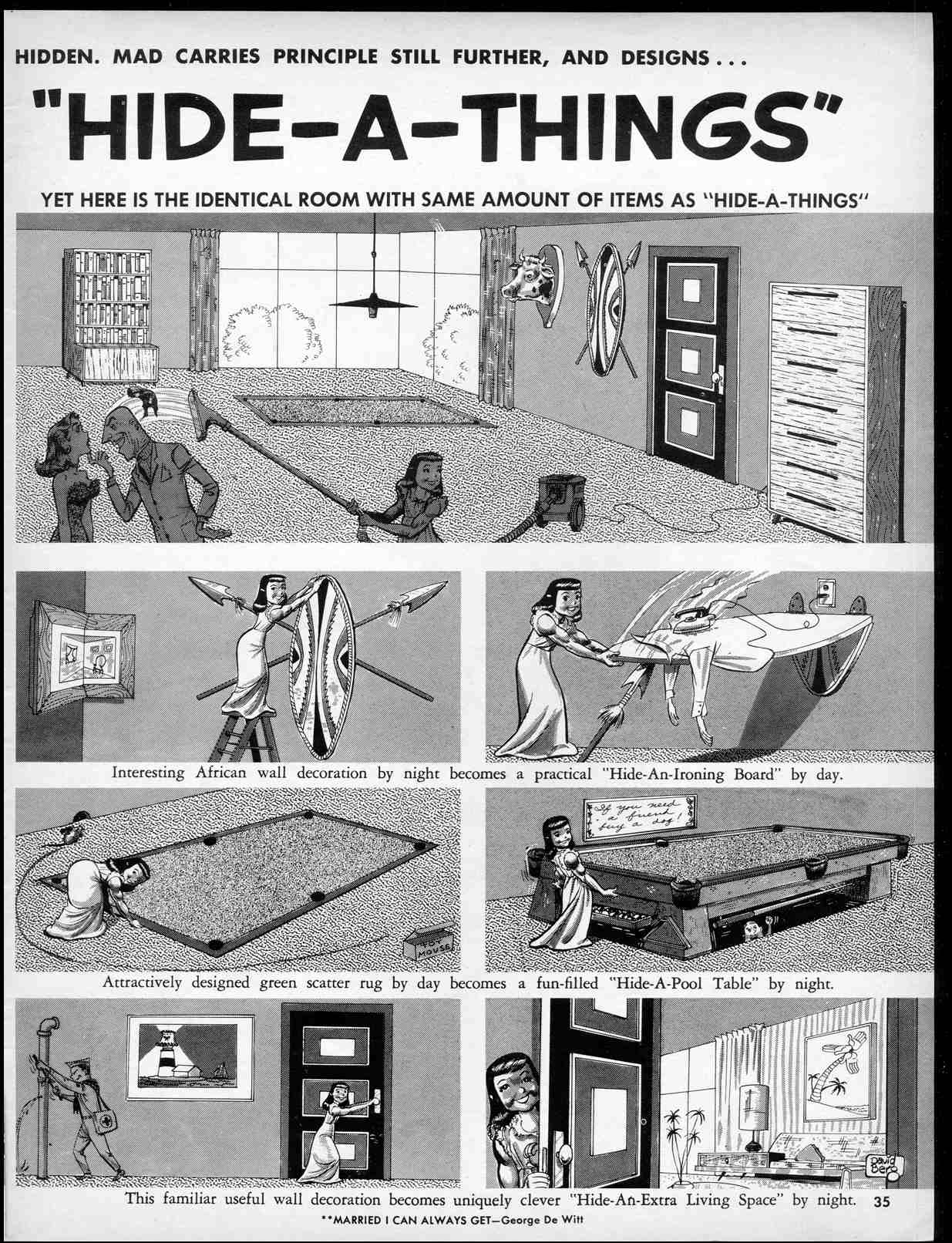 Read online MAD comic -  Issue #51 - 37