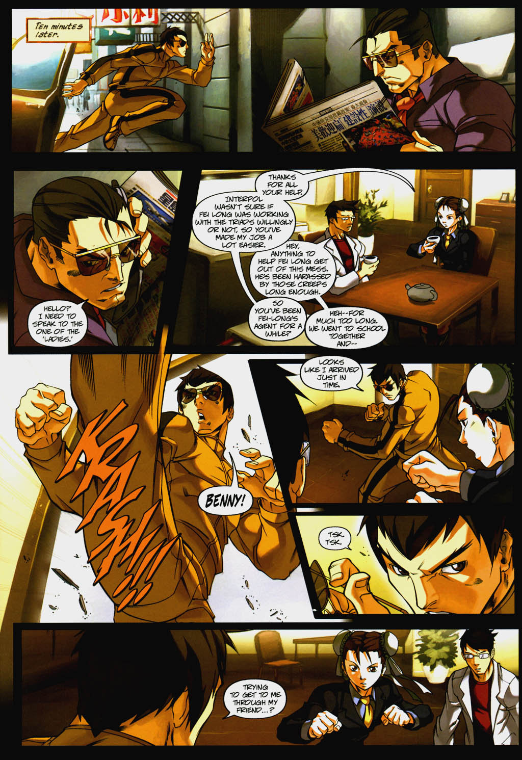 Read online Street Fighter (2003) comic -  Issue #9 - 16