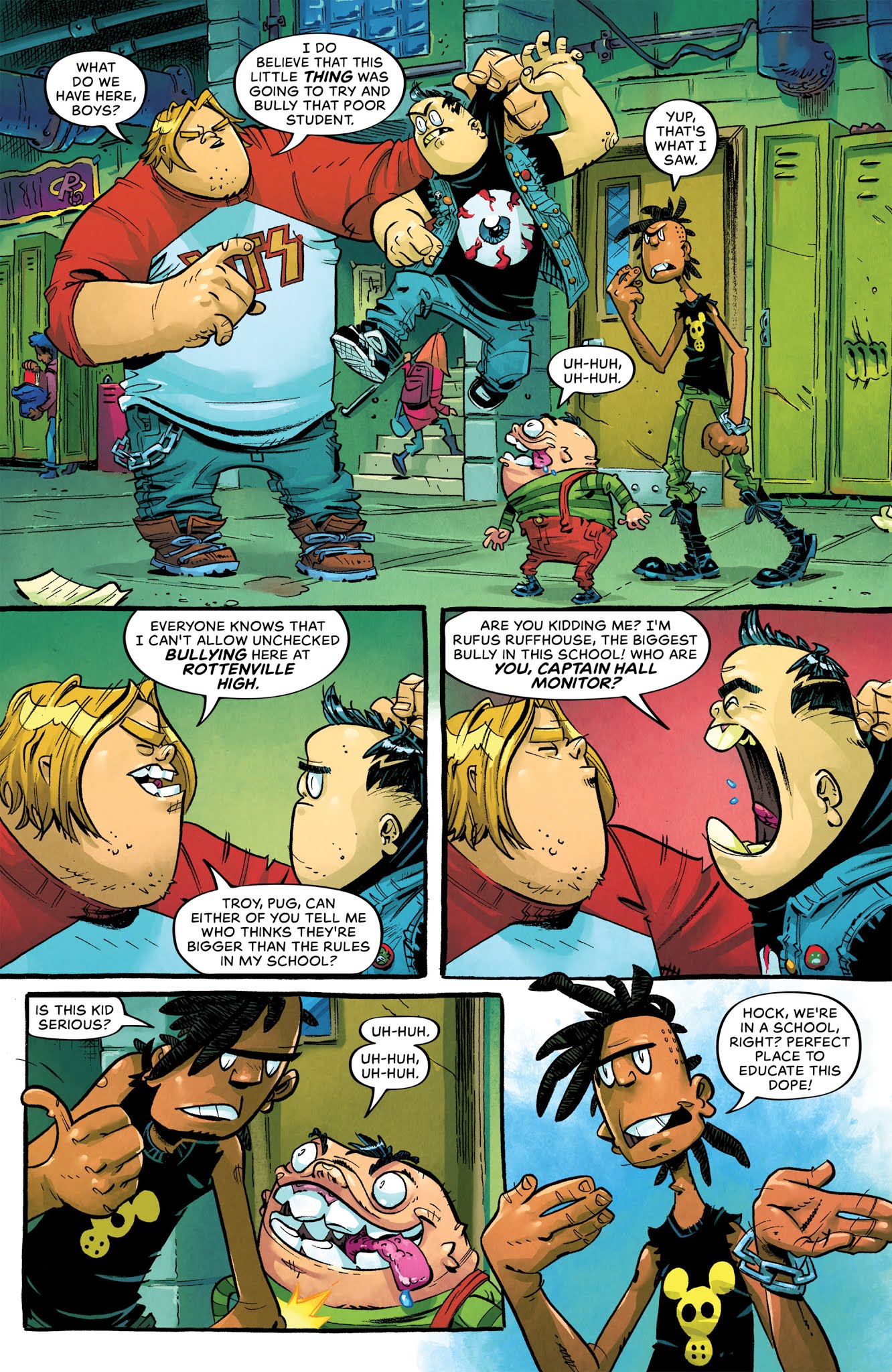 Read online Bully Wars comic -  Issue #1 - 16