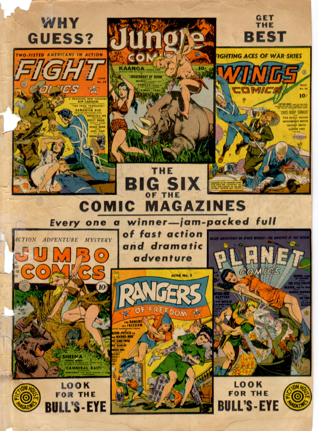 Read online Fight Comics comic -  Issue #19 - 67