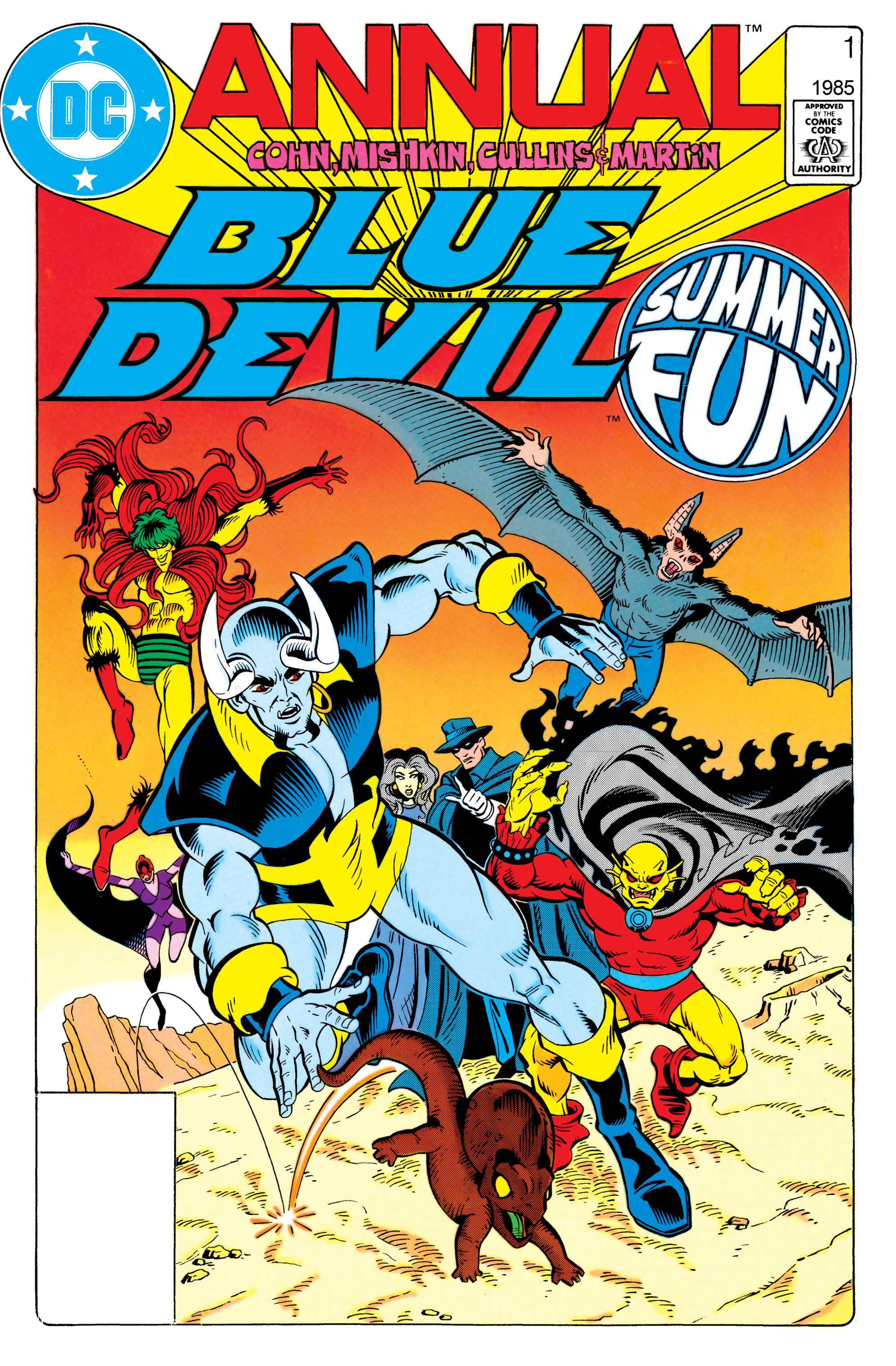 Read online Blue Devil Annual comic -  Issue # Full - 1