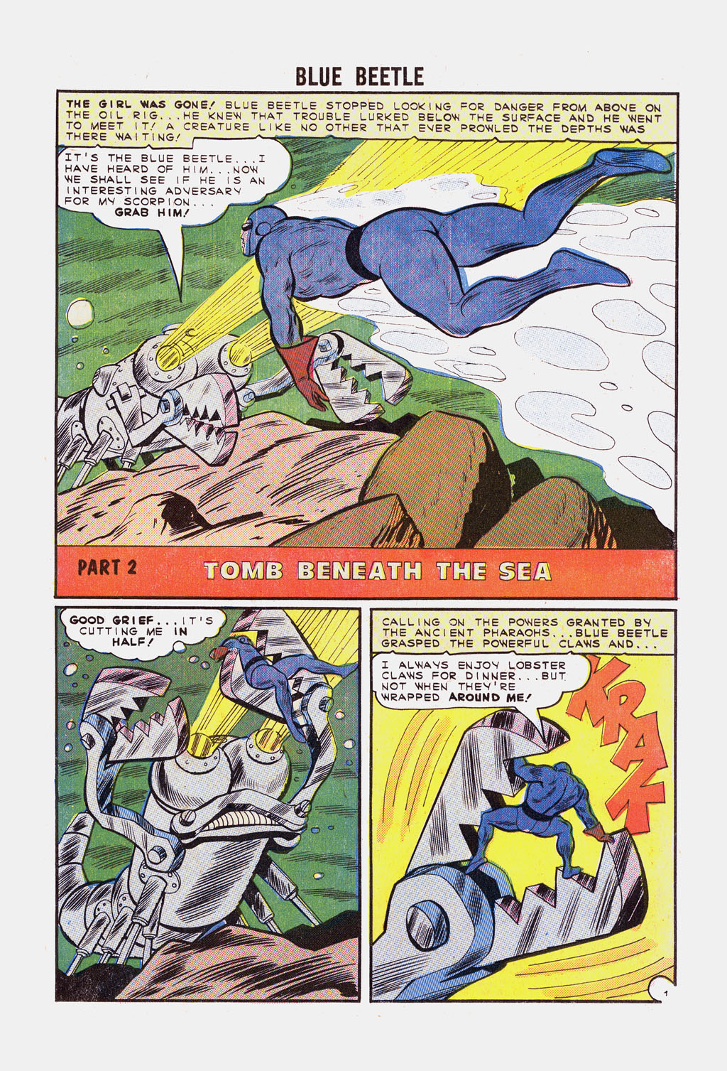 Read online Blue Beetle (1965) comic -  Issue #50 - 15