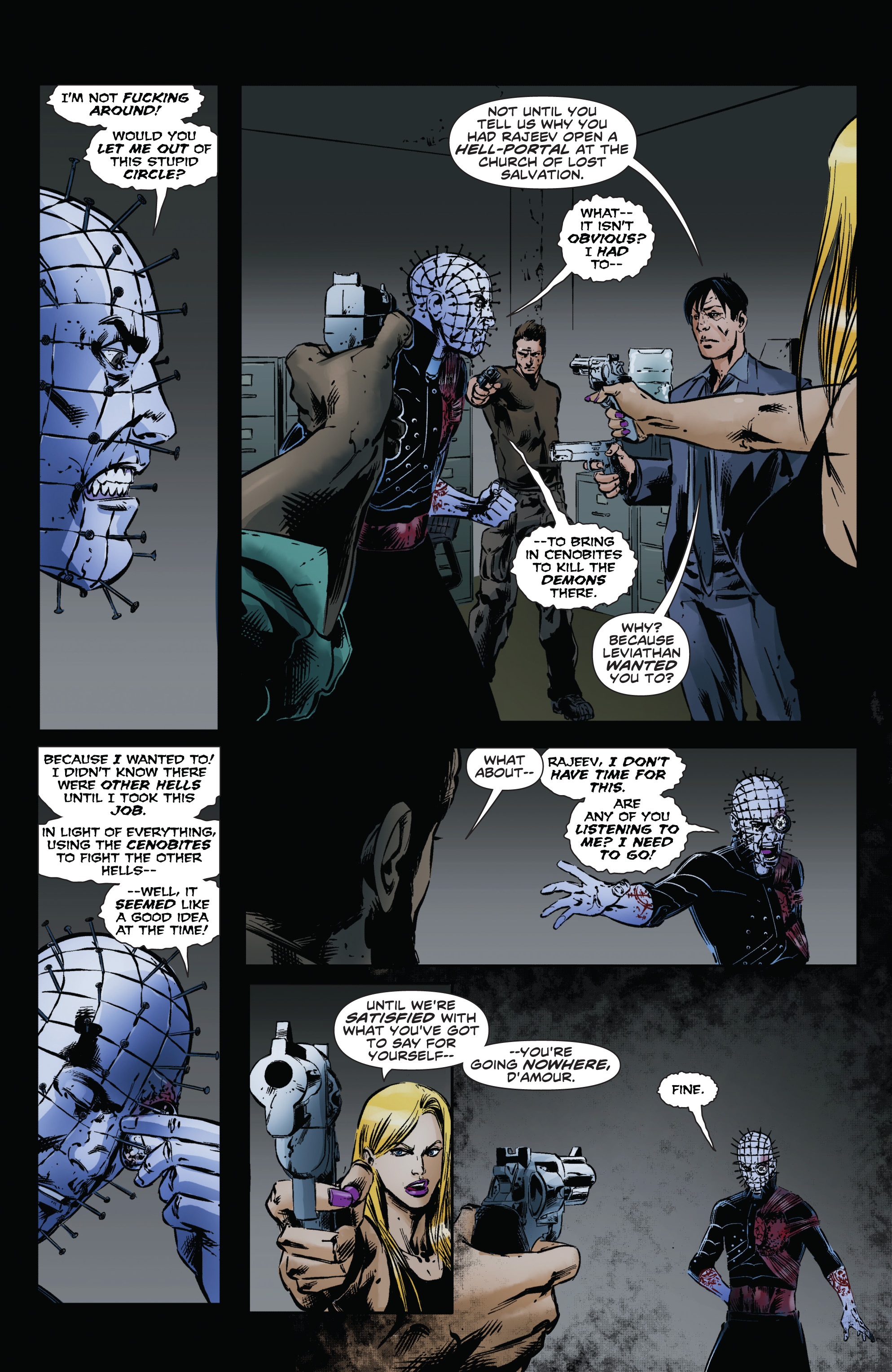 Read online Clive Barker's Hellraiser: The Dark Watch comic -  Issue # TPB 2 - 47