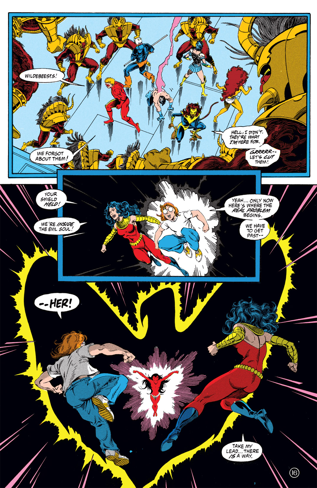 Read online The New Titans (1988) comic -  Issue #84 - 16