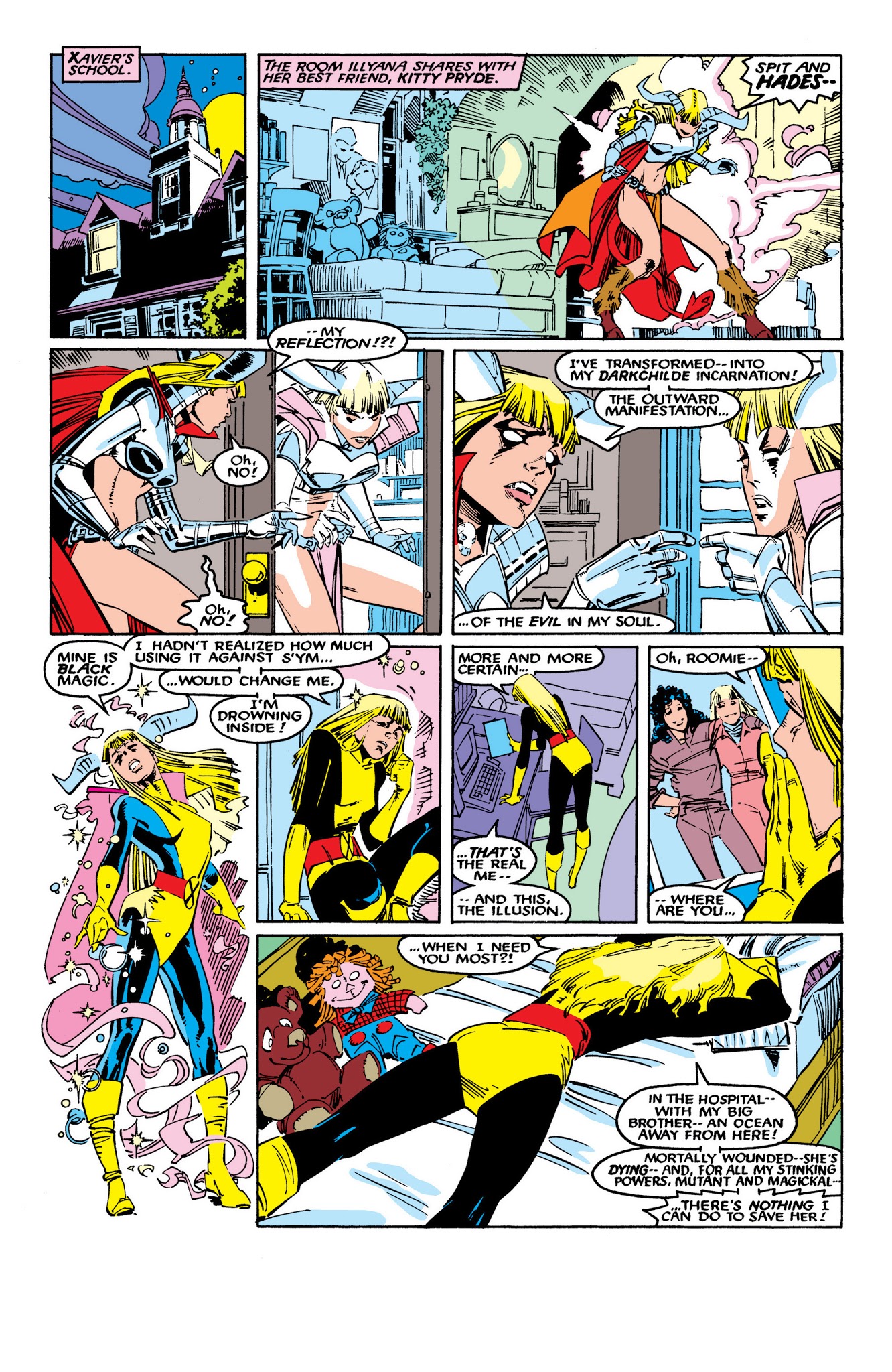 Read online New Mutants Classic comic -  Issue # TPB 7 - 170