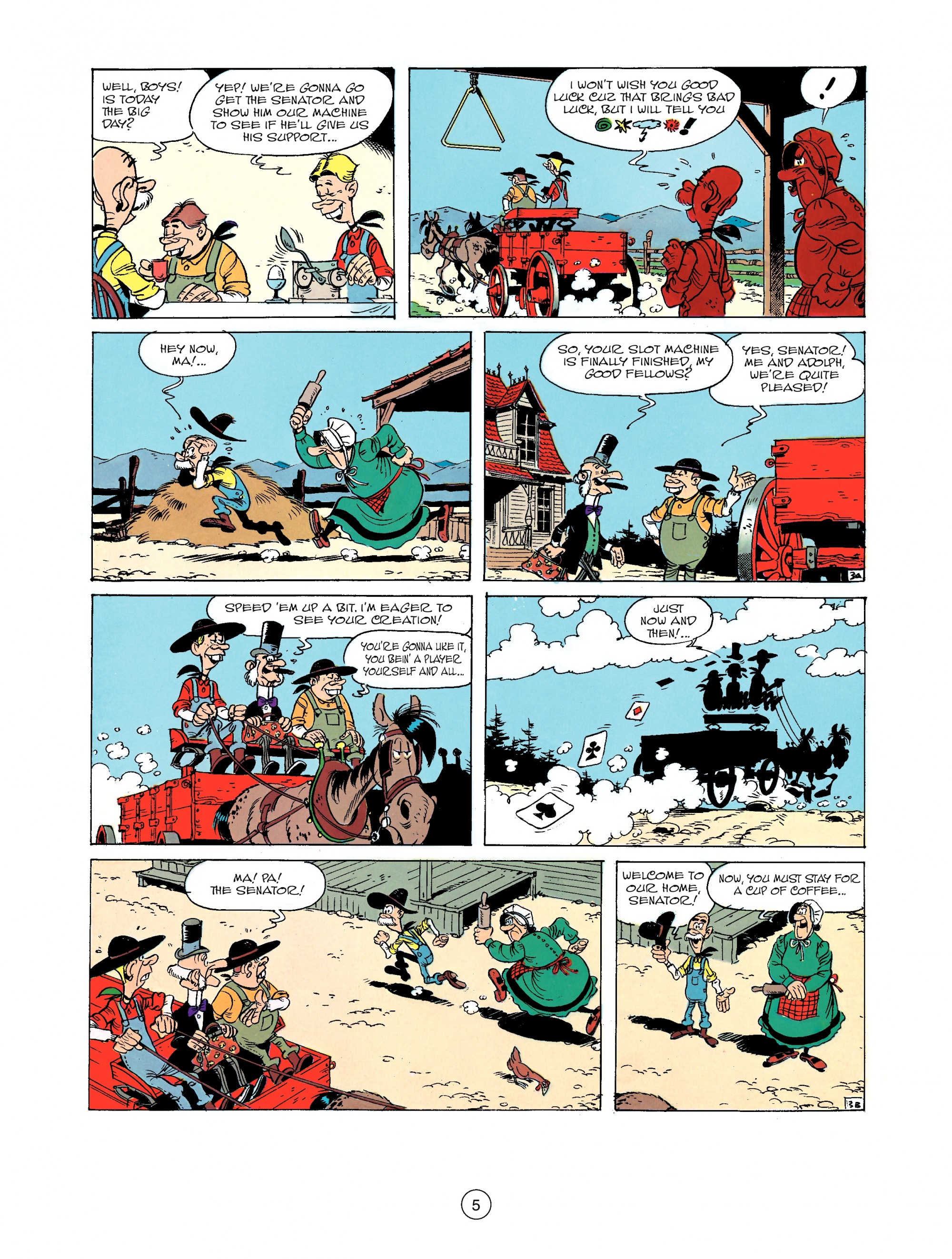 Read online A Lucky Luke Adventure comic -  Issue #33 - 5