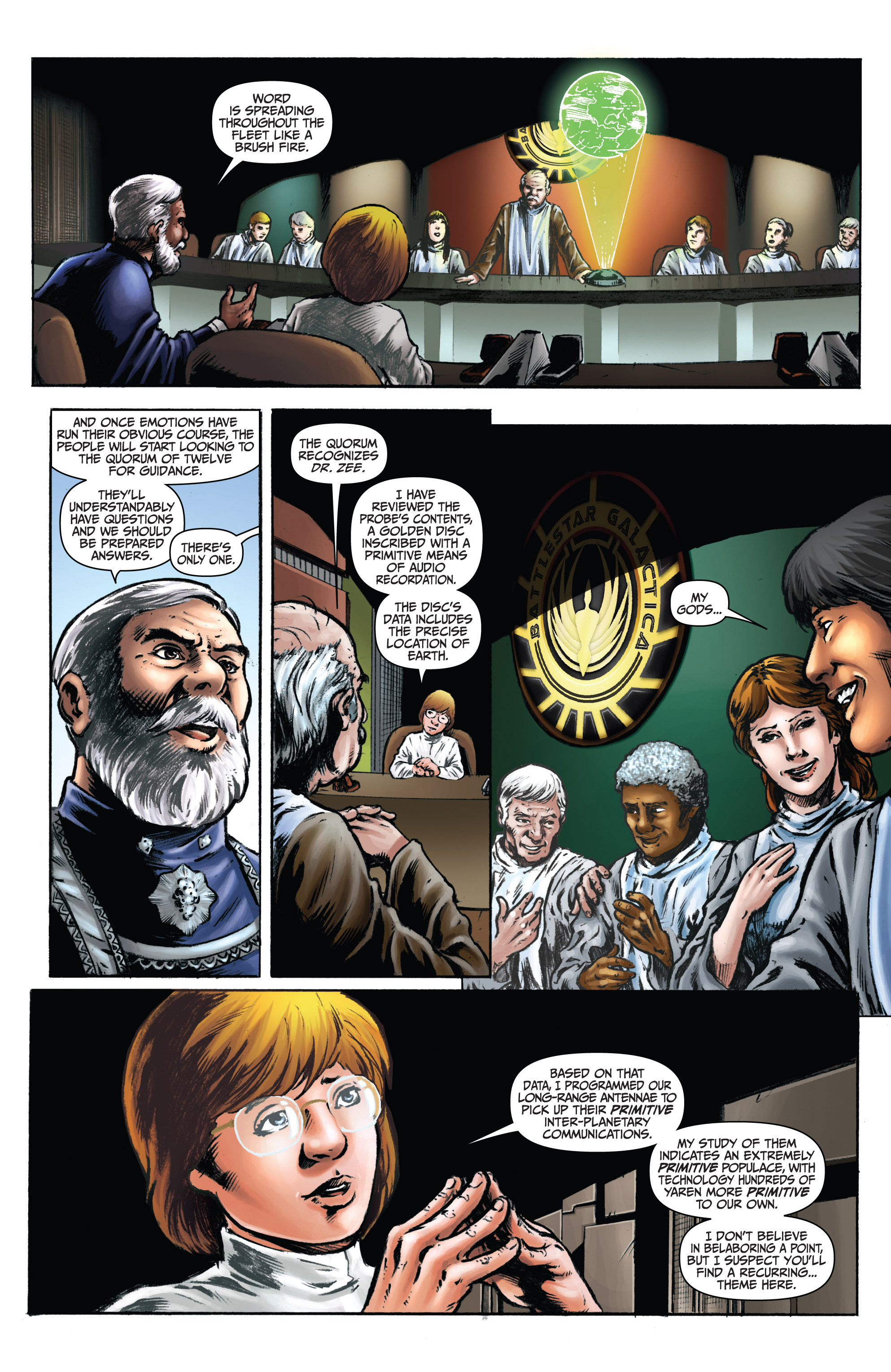 Read online Galactica 1980 comic -  Issue # _TPB - 14