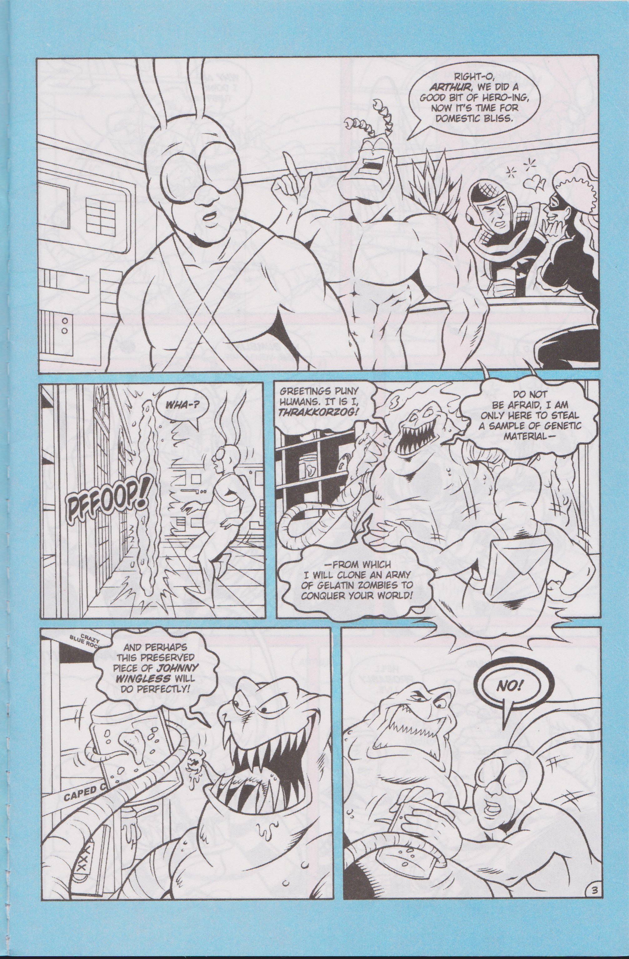 Read online The Tick Color comic -  Issue #1 - 5