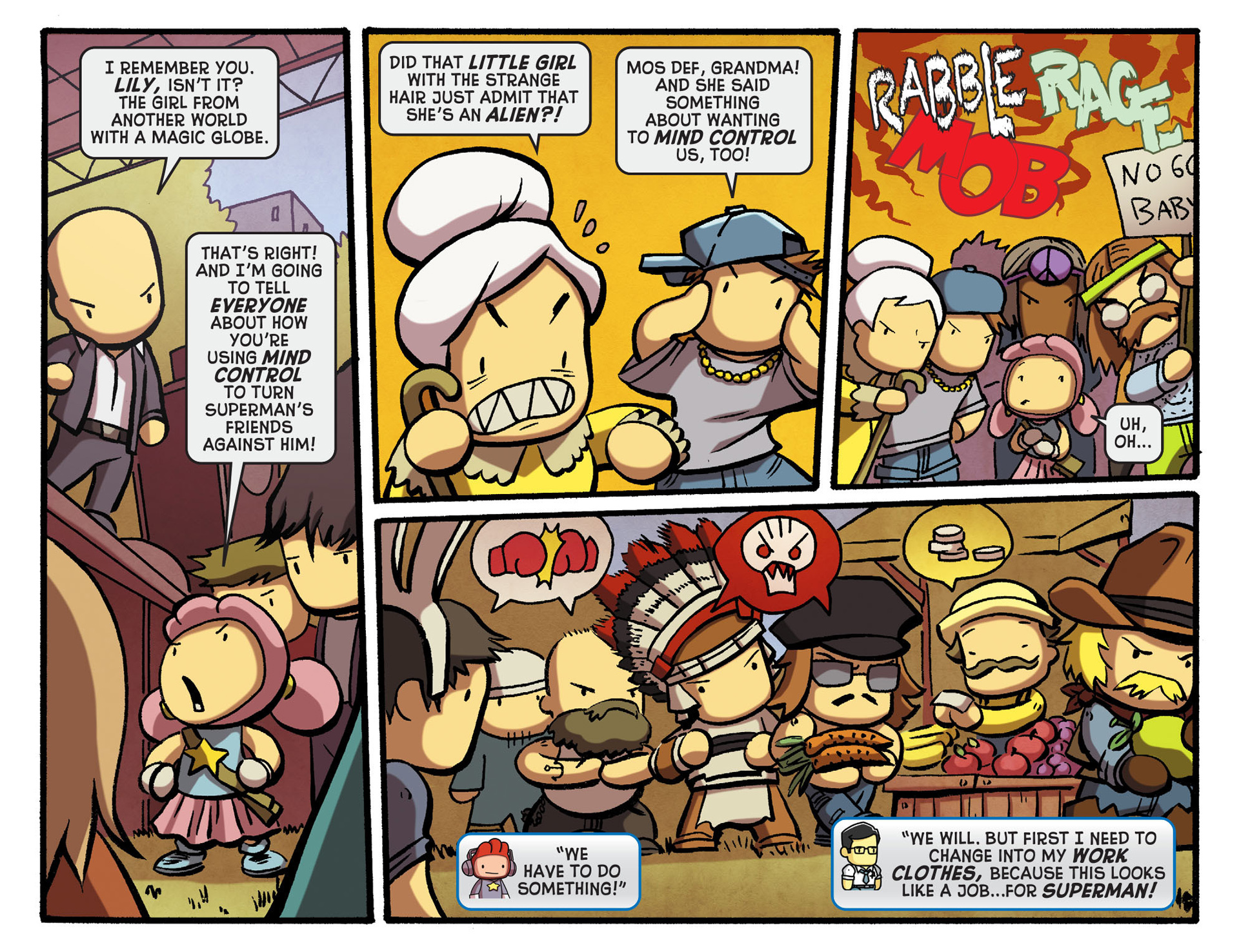 Read online Scribblenauts Unmasked: A Crisis of Imagination comic -  Issue #3 - 9