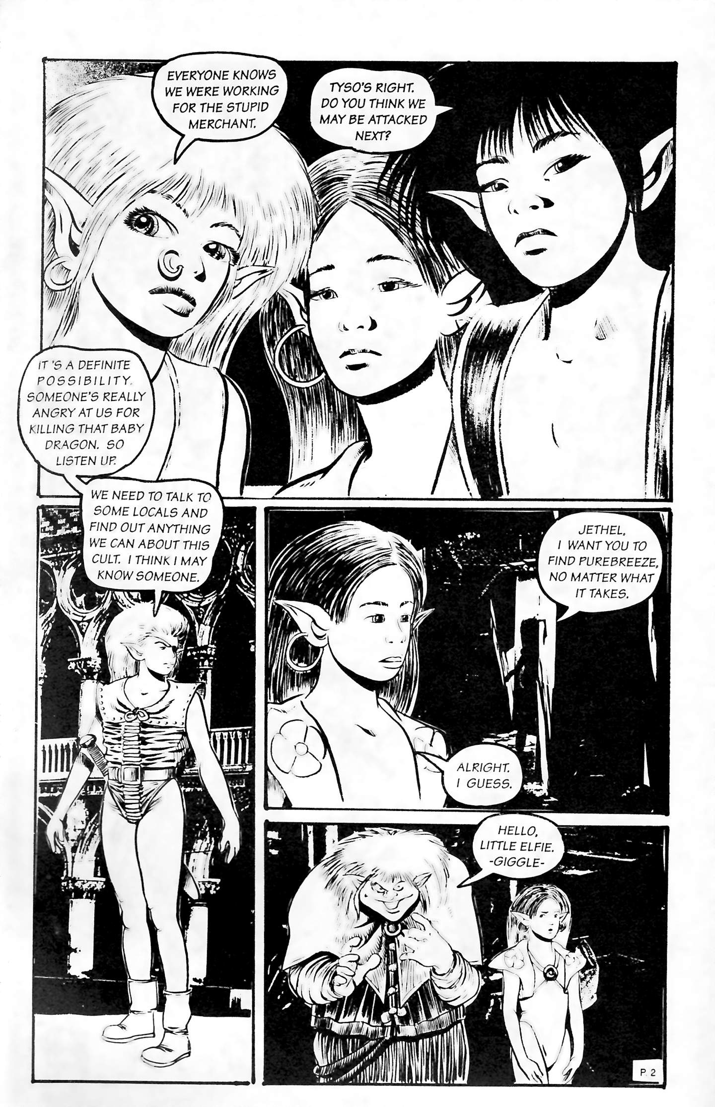 Read online Elflore (1992) comic -  Issue #3 - 4