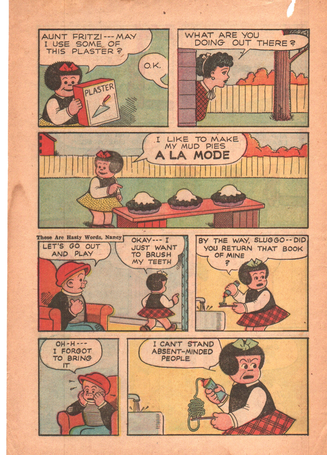 Read online Fritzi Ritz (1953) comic -  Issue #51 - 26