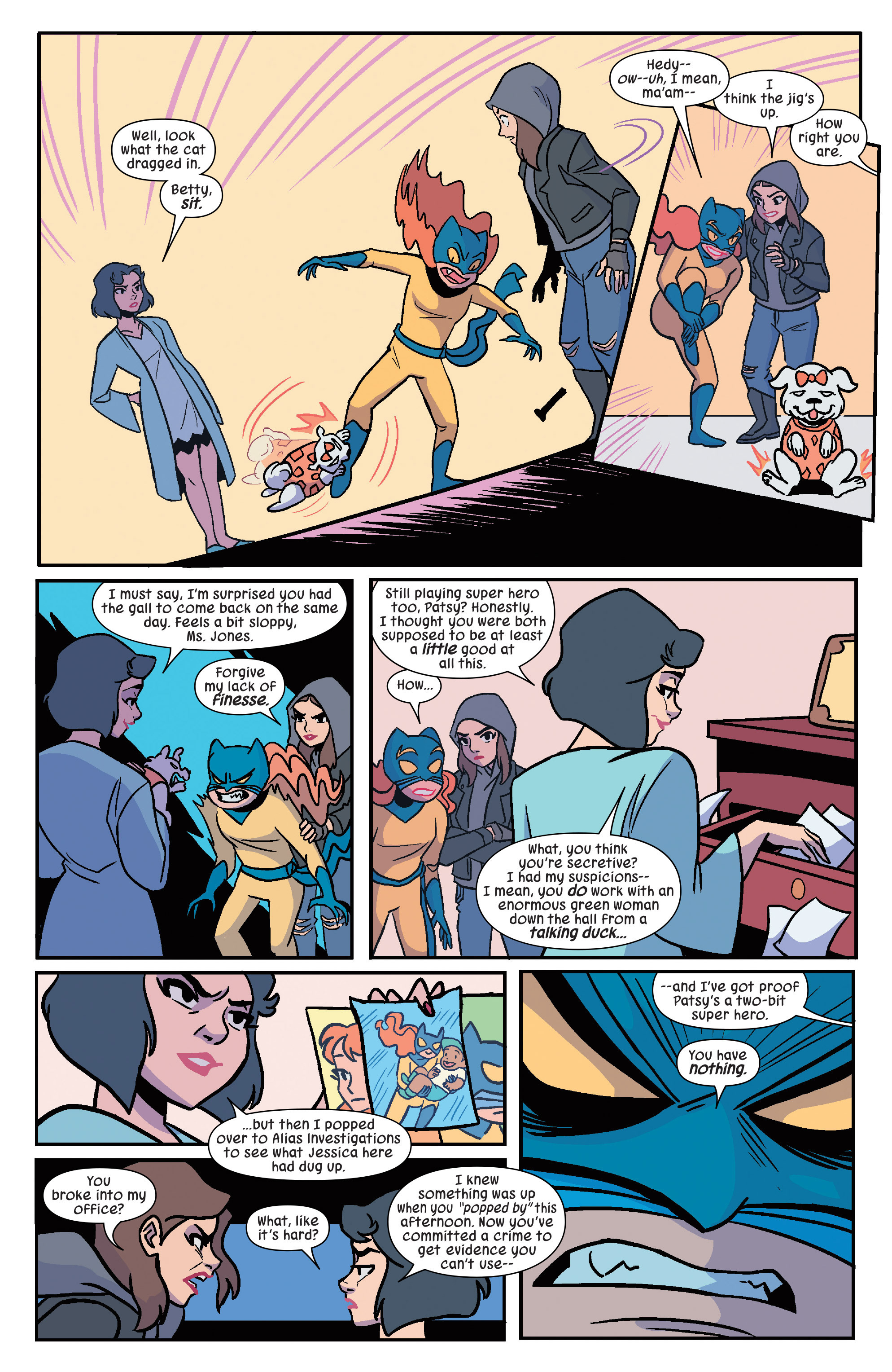 Read online Patsy Walker, A.K.A. Hellcat! comic -  Issue #7 - 16