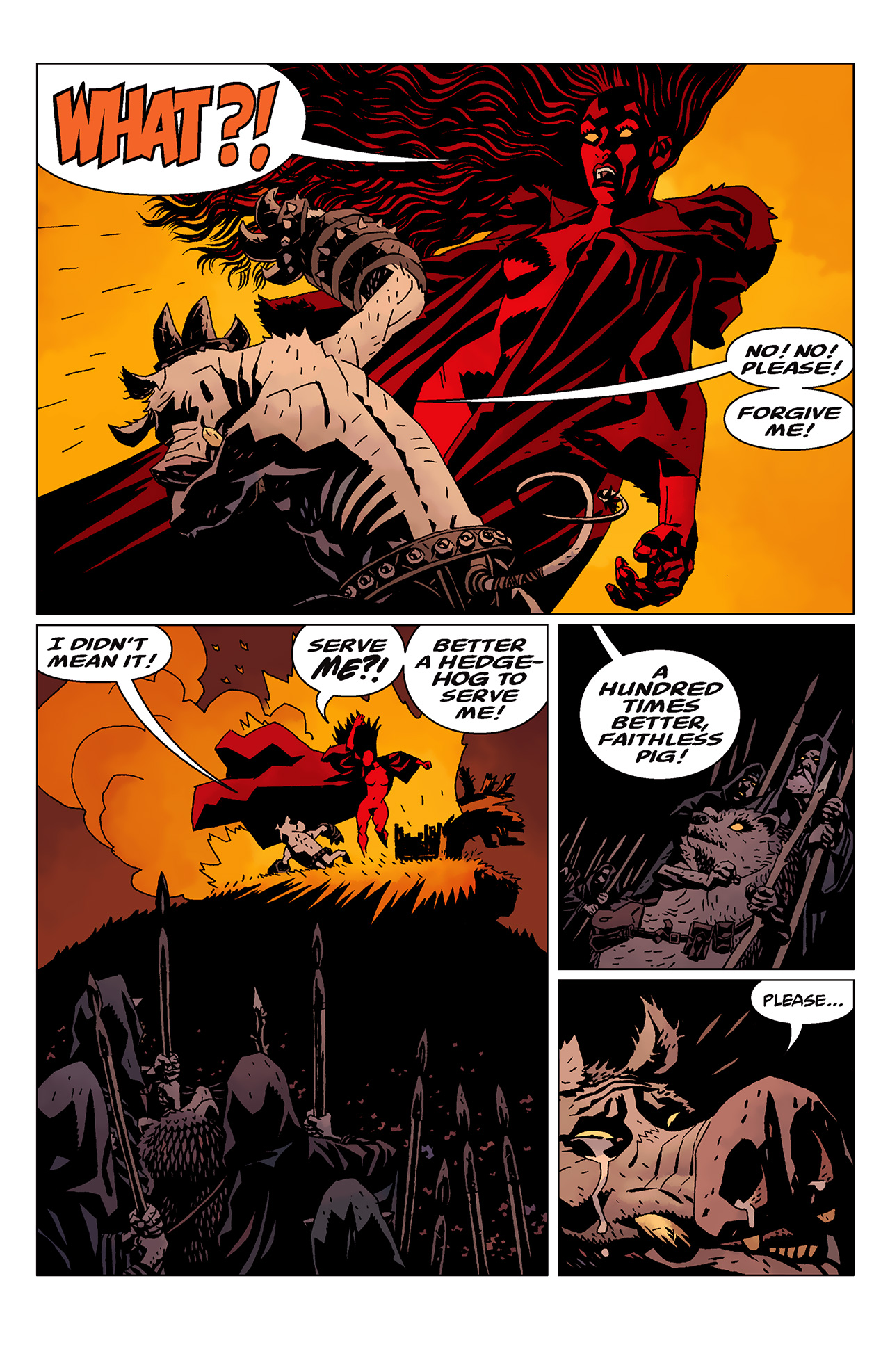 Read online Hellboy: The Wild Hunt comic -  Issue #8 - 18