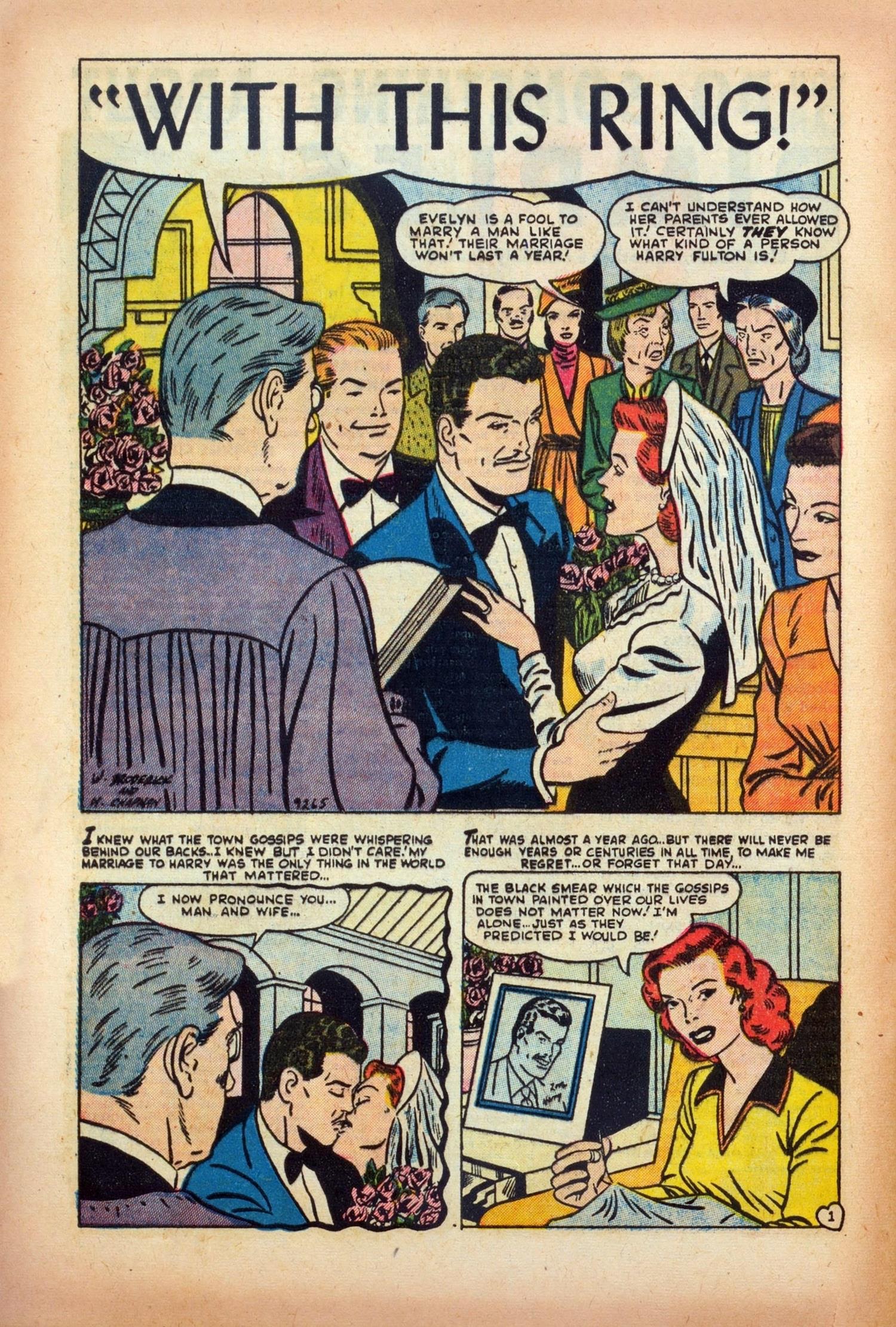 Read online Love Romances comic -  Issue #26 - 28