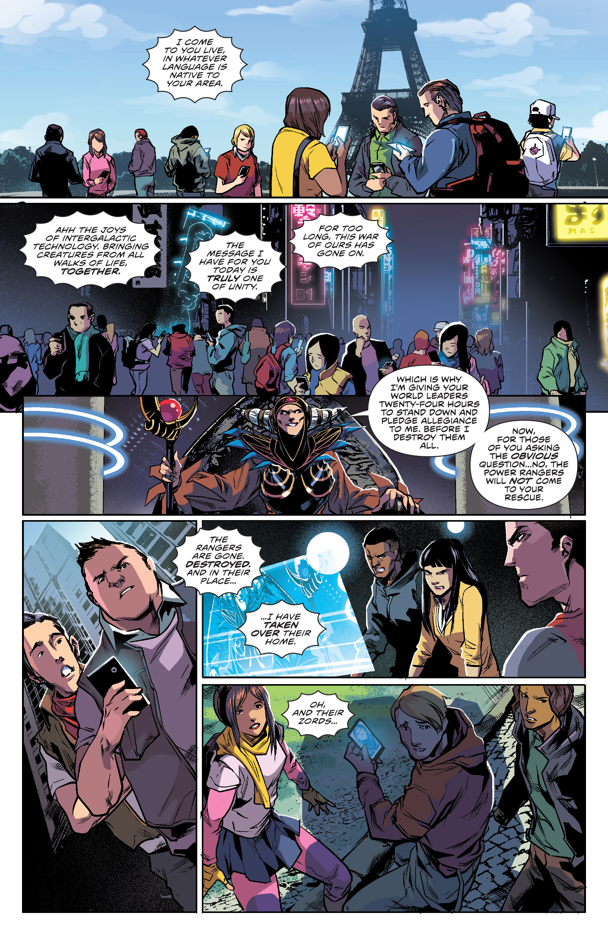 Read online Mighty Morphin Power Rangers comic -  Issue #7 - 11