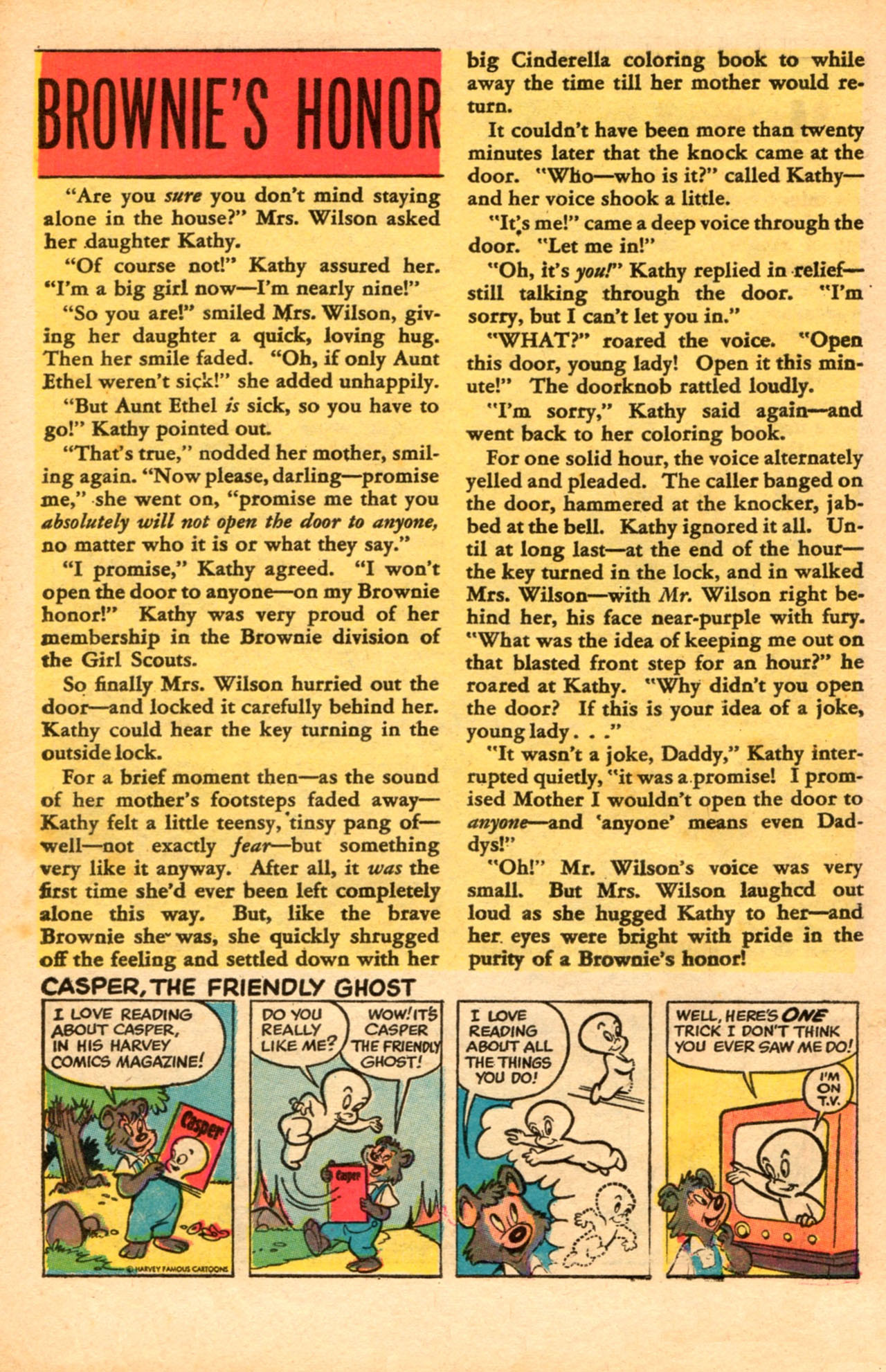 Read online Little Audrey And Melvin comic -  Issue #37 - 22