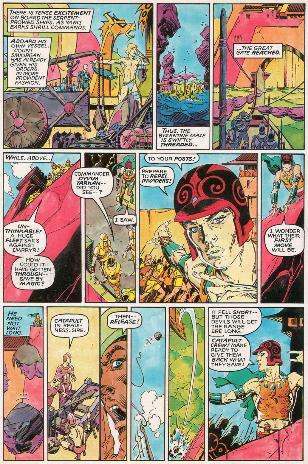 Read online Marvel Graphic Novel comic -  Issue #2 - Elric - The Dreaming City - 32