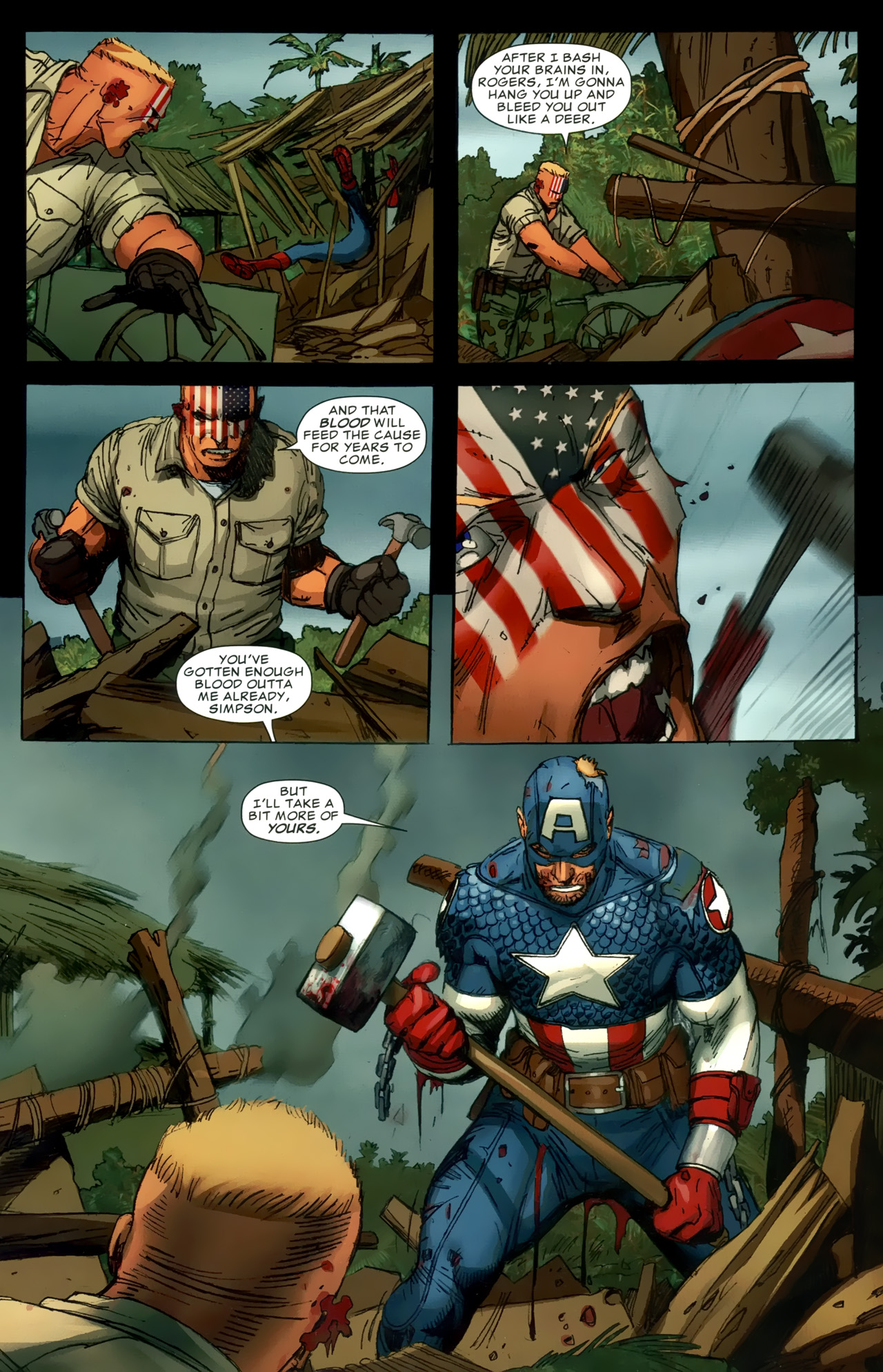 Read online Ultimate Captain America (2011) comic -  Issue #4 - 10