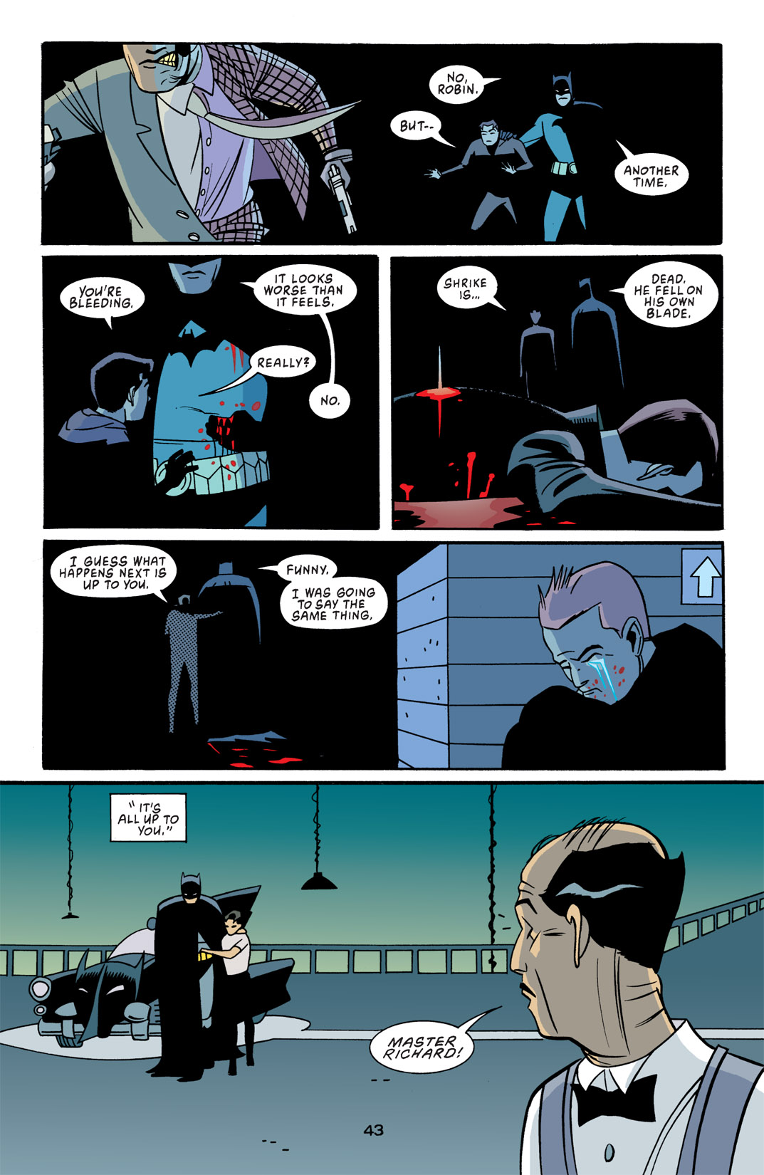 Read online Robin: Year One comic -  Issue #4 - 46
