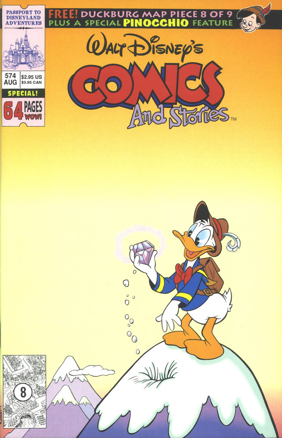 Read online Walt Disney's Comics and Stories comic -  Issue #574 - 1