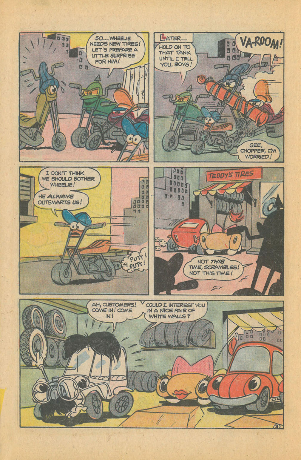 Read online Wheelie and the Chopper Bunch comic -  Issue #6 - 25