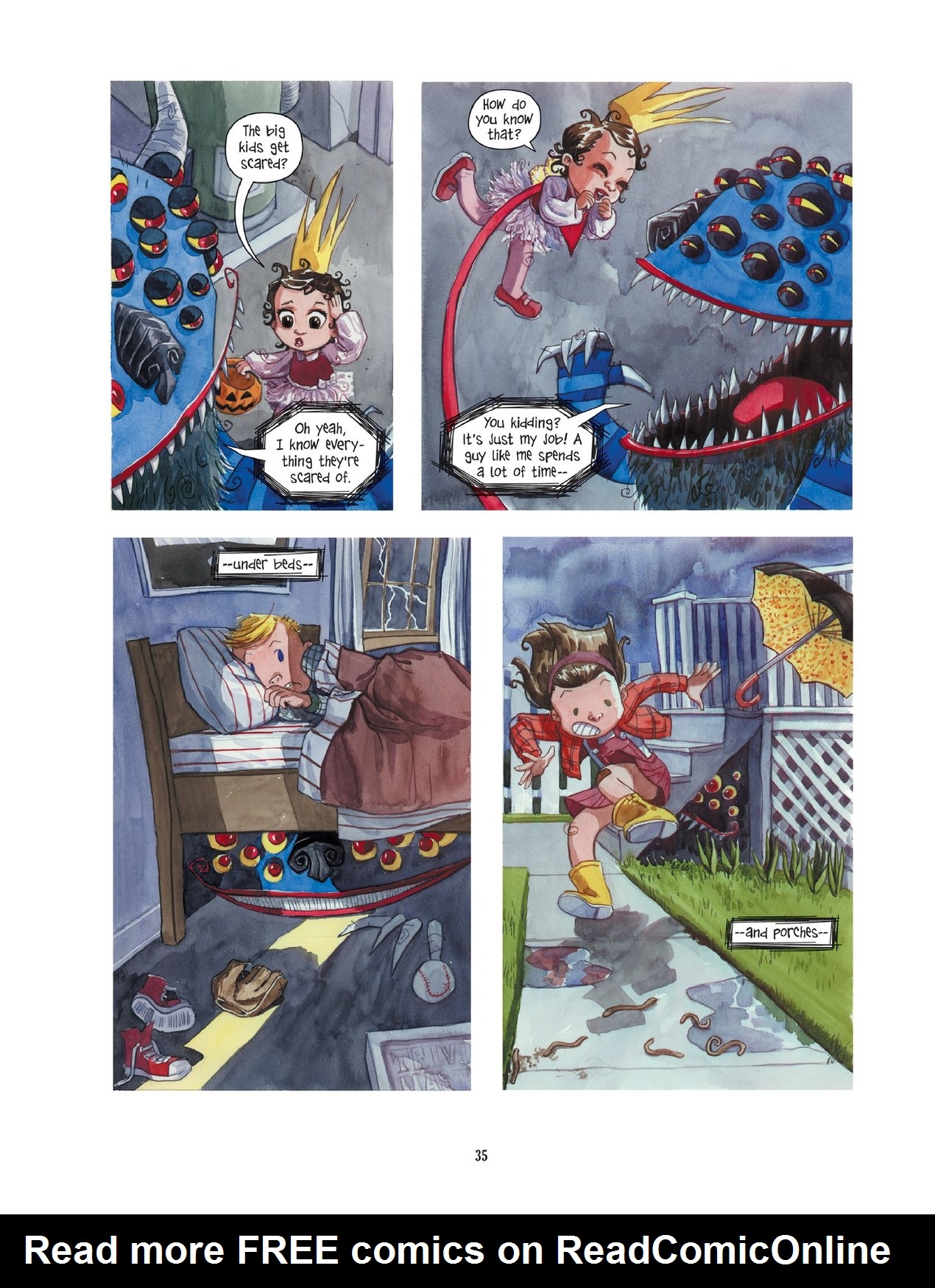 Read online Scary Godmother comic -  Issue # TPB - 35