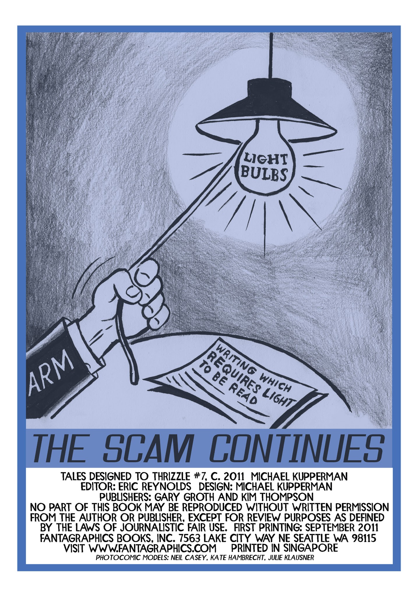 Read online Tales Designed To Thrizzle comic -  Issue #7 - 2