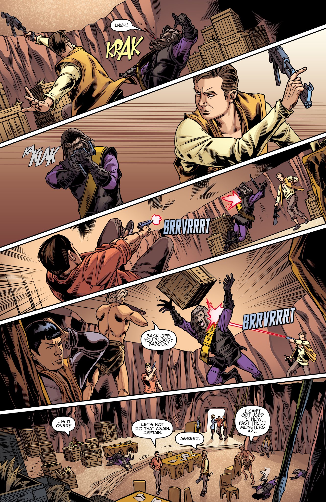 Read online Star Trek/Planet of the Apes: The Primate Directive comic -  Issue # _TPB - 84