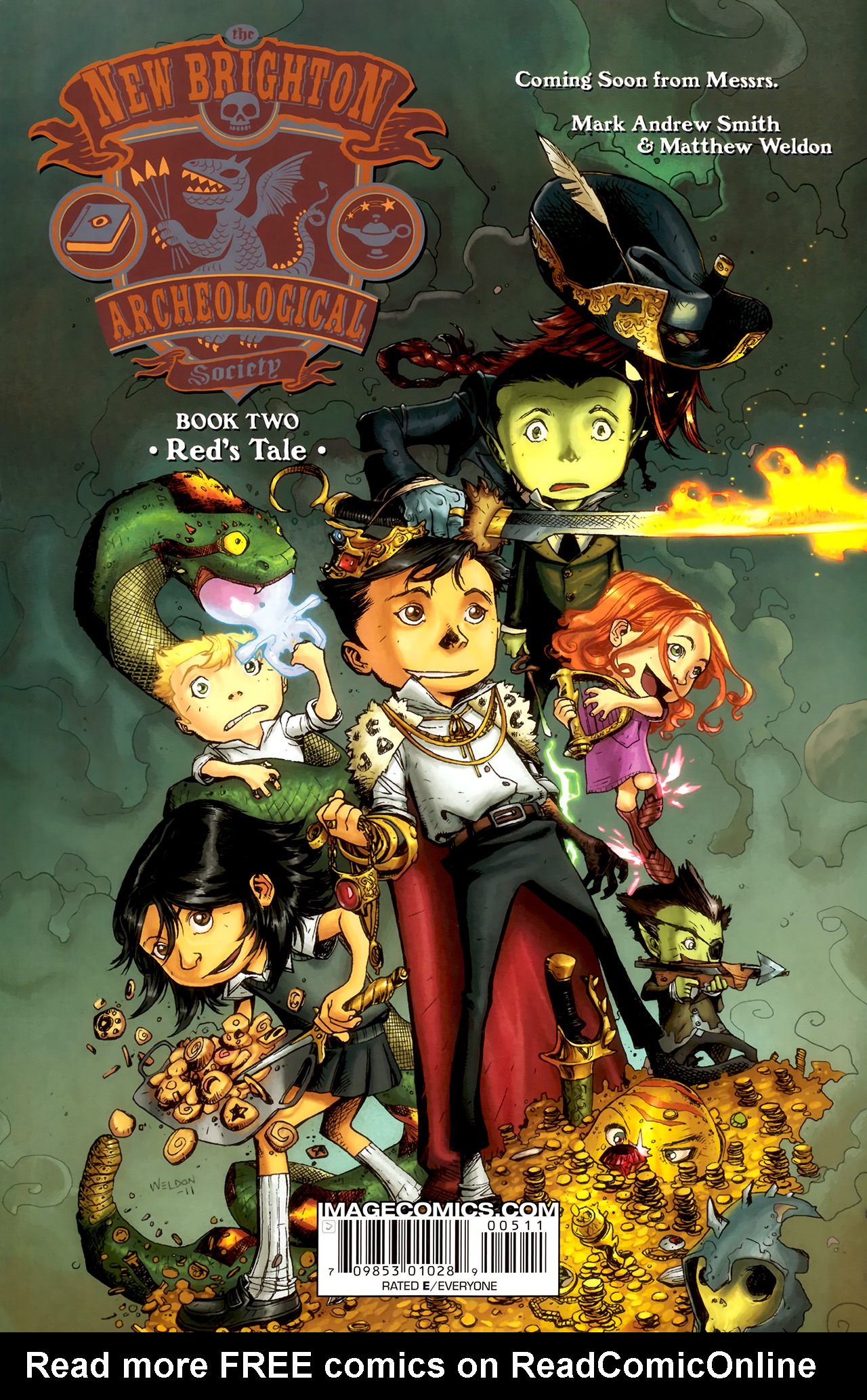 Read online Gladstone's School for World Conquerors (2011) comic -  Issue #5 - 31