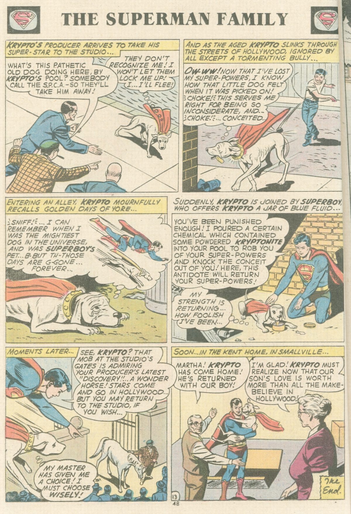 Read online The Superman Family comic -  Issue #164 - 48