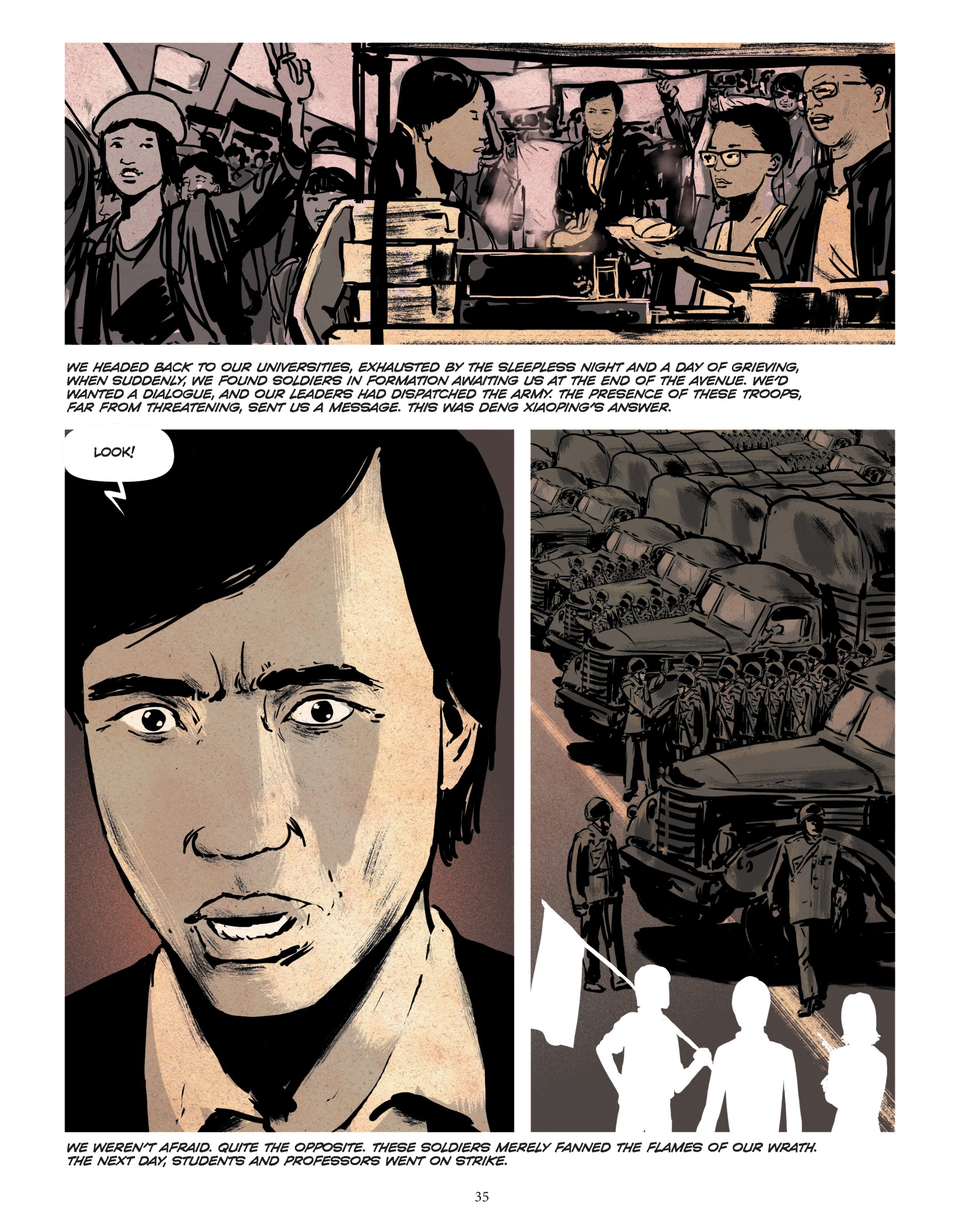 Read online Tiananmen 1989: Our Shattered Hopes comic -  Issue # TPB - 39