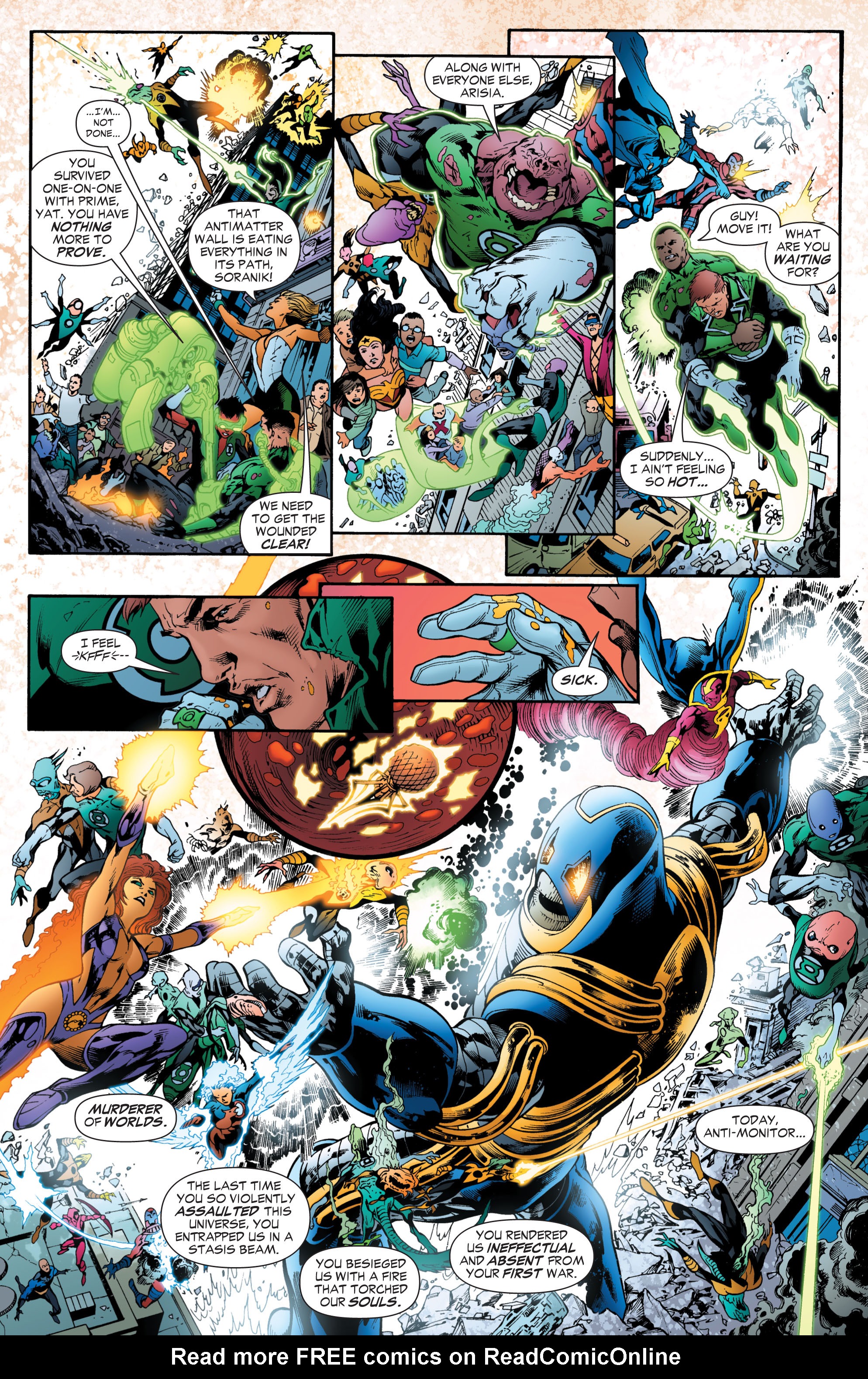 Read online Green Lantern: The Sinestro Corps War comic -  Issue # Full - 259