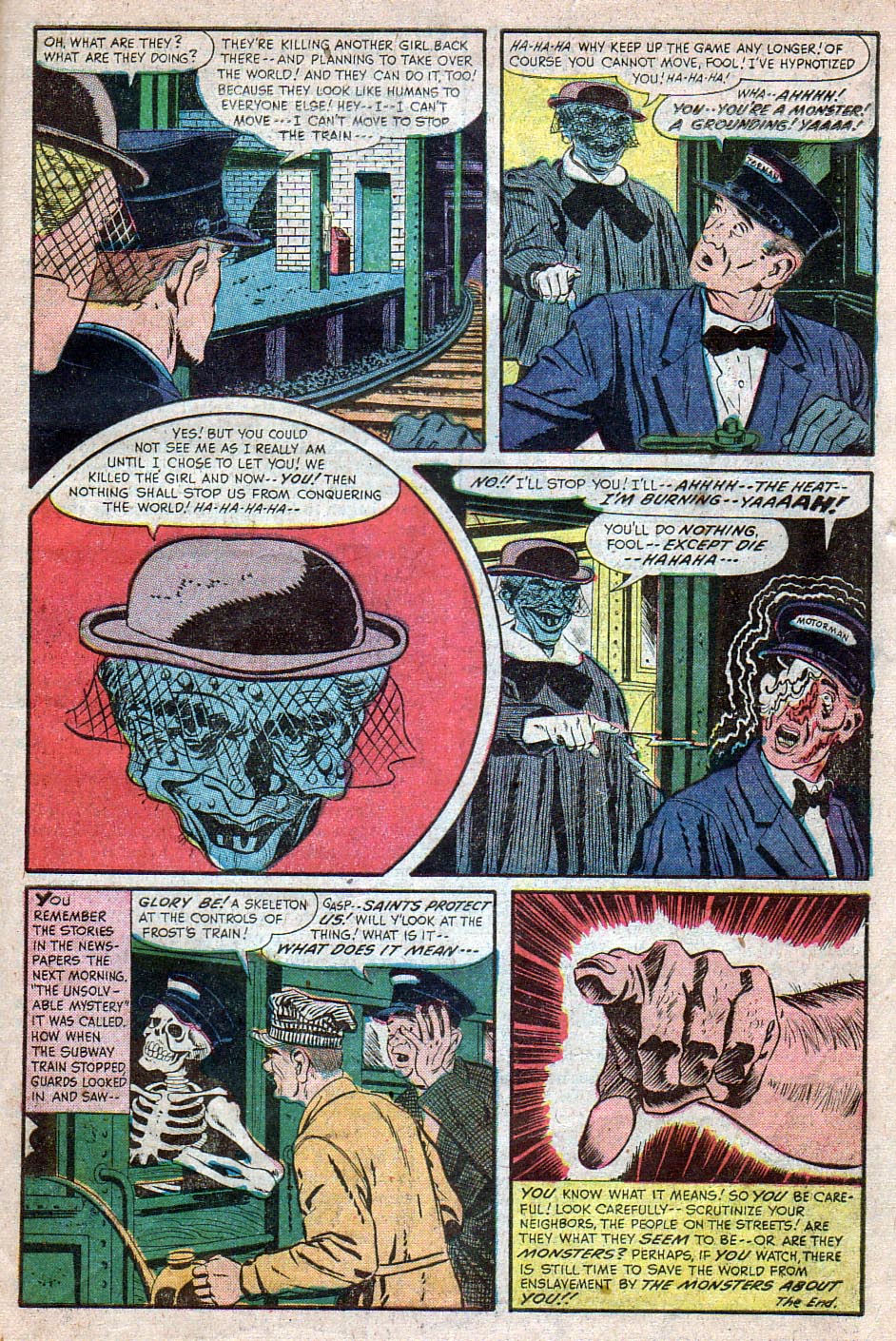 Read online Chamber of Chills (1951) comic -  Issue #6 - 24