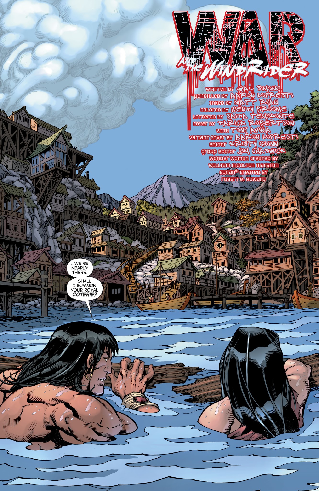Read online Wonder Woman/Conan comic -  Issue #4 - 7