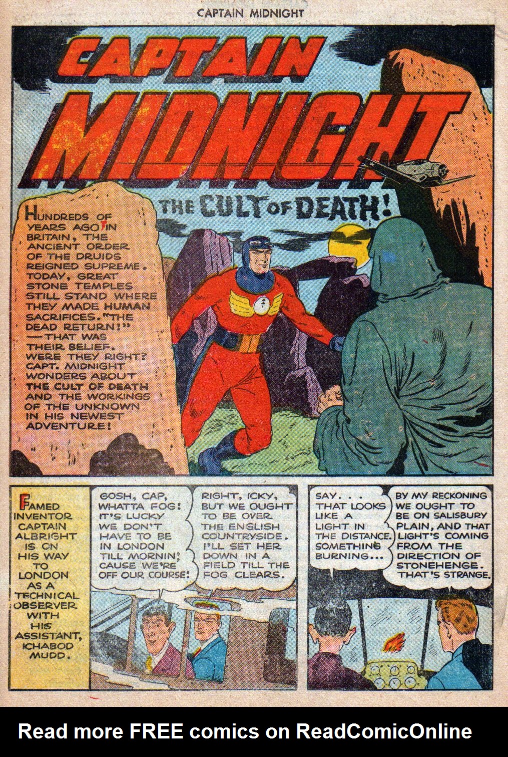 Read online Captain Midnight (1942) comic -  Issue #19 - 18