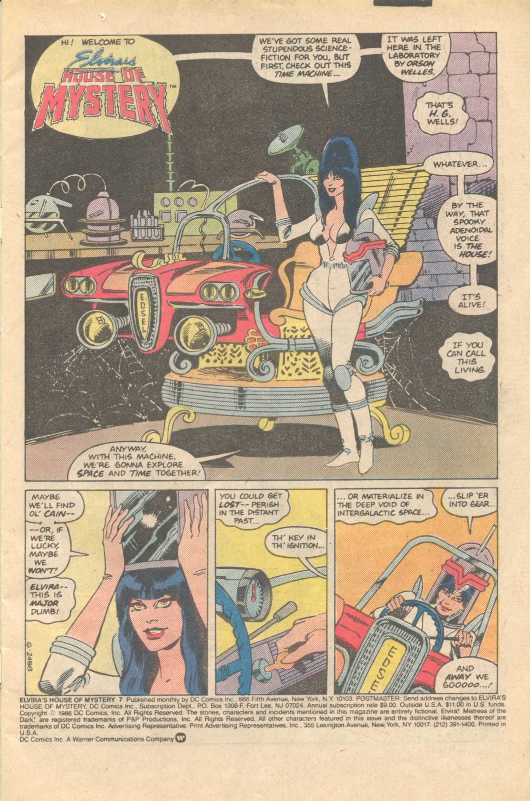 Elvira's House of Mystery Issue #7 #8 - English 2 Elvira's House of Mystery Issue #7 #8 - English 2