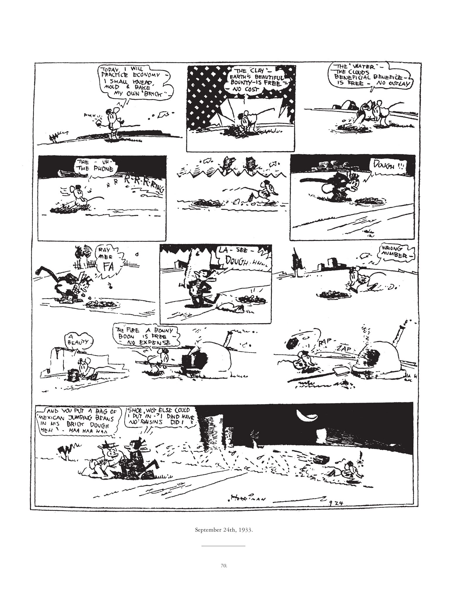 Read online Krazy & Ignatz comic -  Issue # TPB 8 - 69