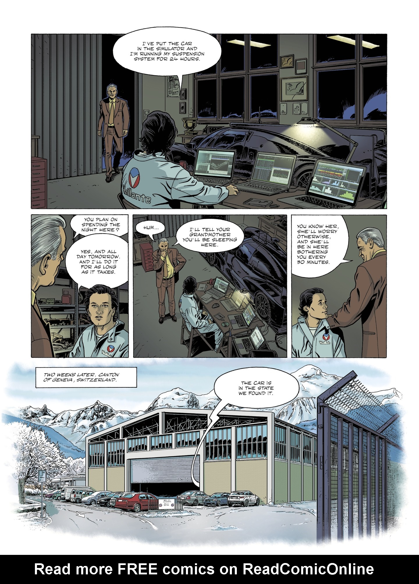 Read online Michel Vaillant comic -  Issue #6 - 14