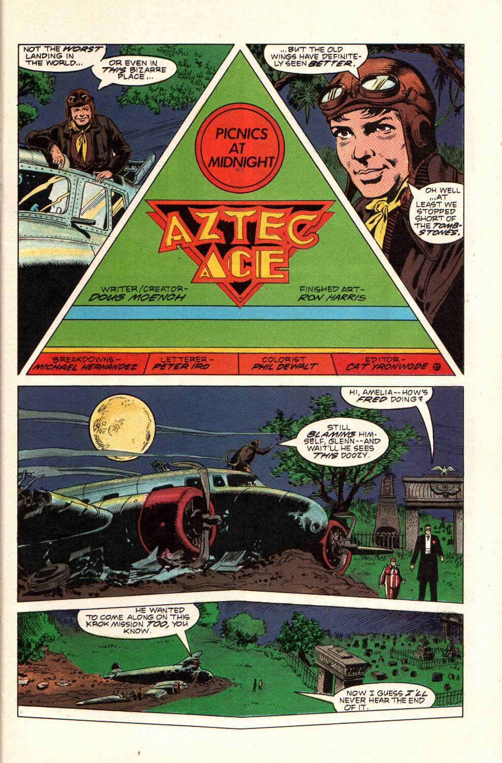 Read online Aztec Ace comic -  Issue #9 - 7