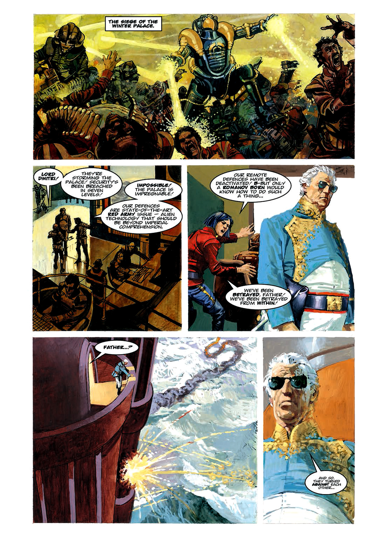 Read online Nikolai Dante comic -  Issue # TPB 5 - 99