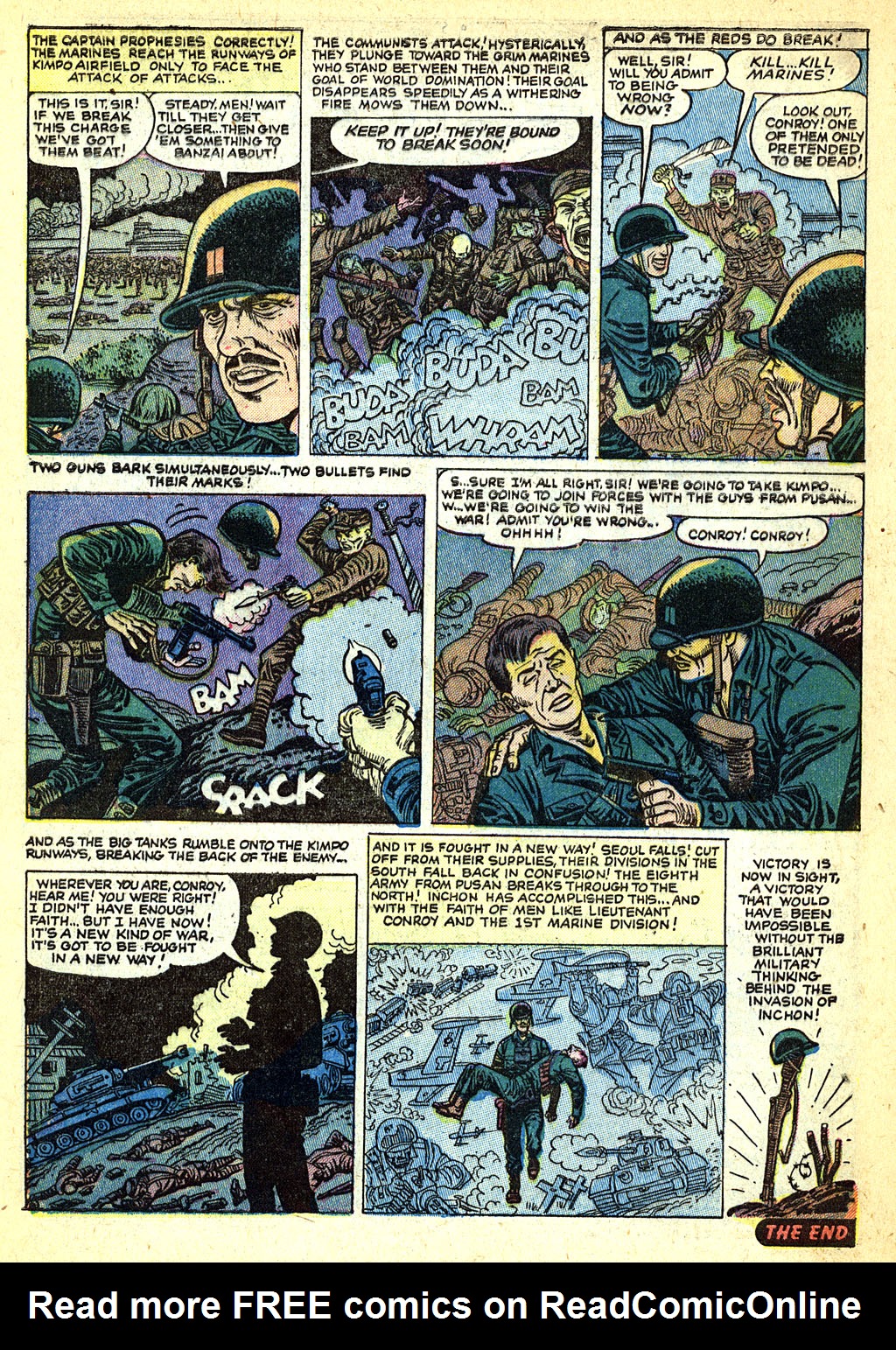 Read online War Comics comic -  Issue #9 - 32