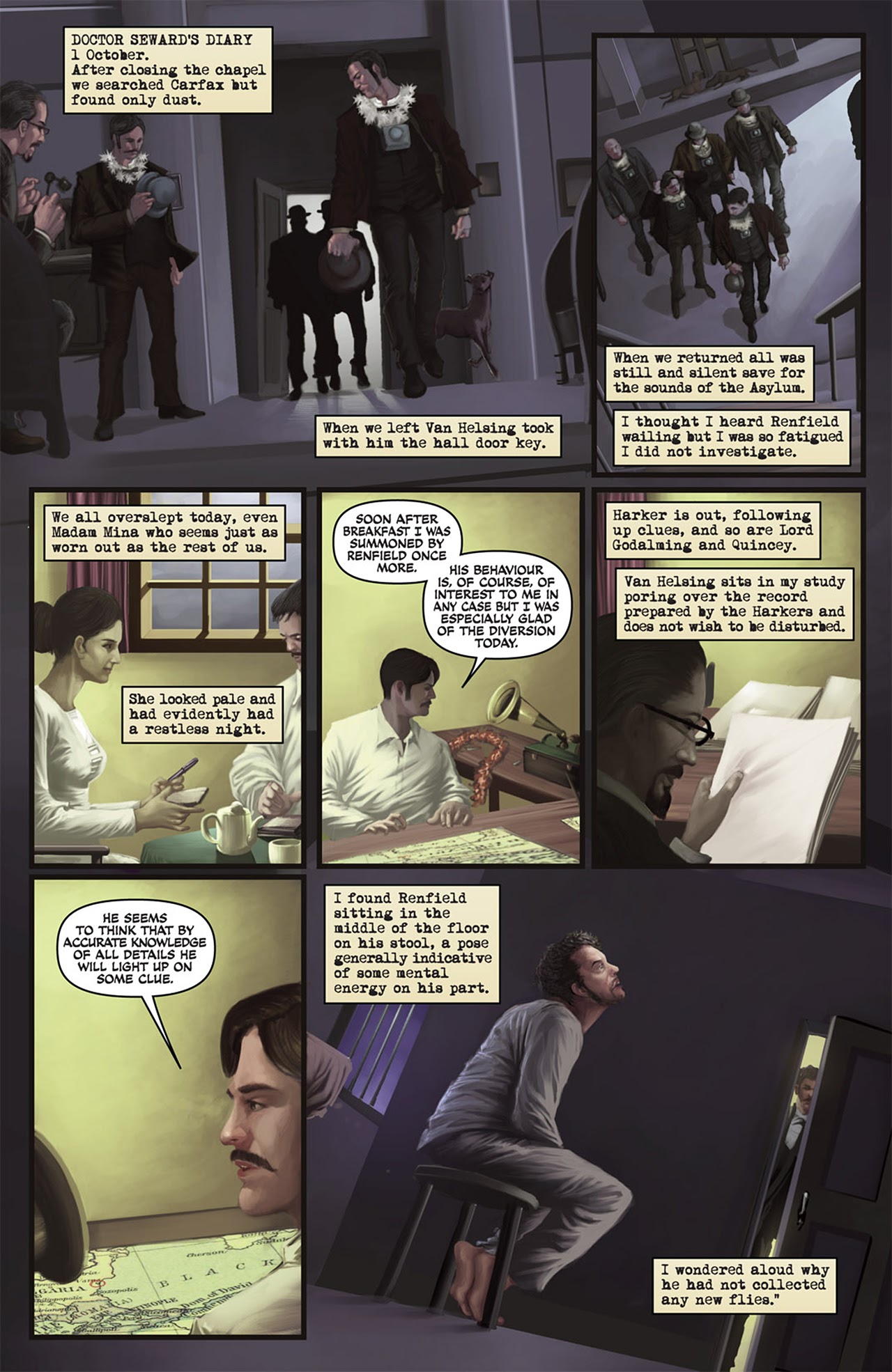 Read online The Complete Dracula comic -  Issue #4 - 21