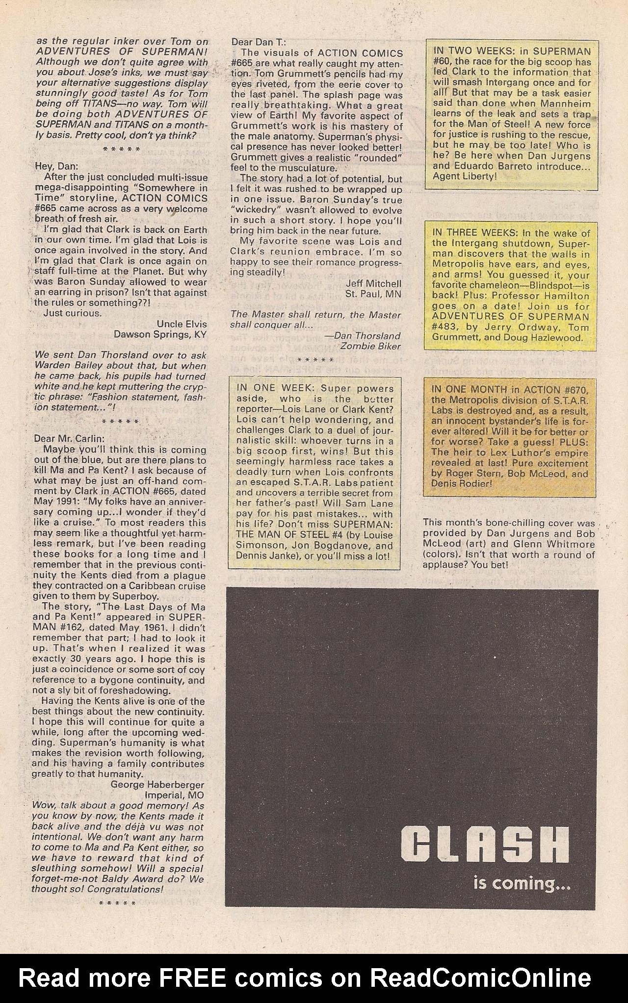 Read online Action Comics (1938) comic -  Issue #669 - 34