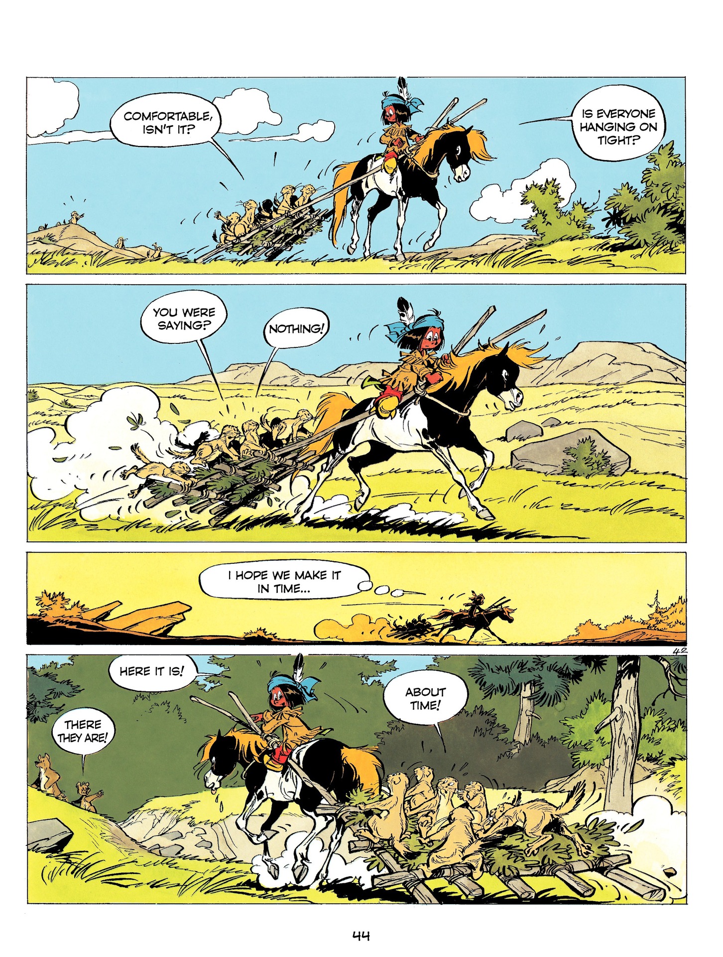 Read online Yakari comic -  Issue #13 - 44