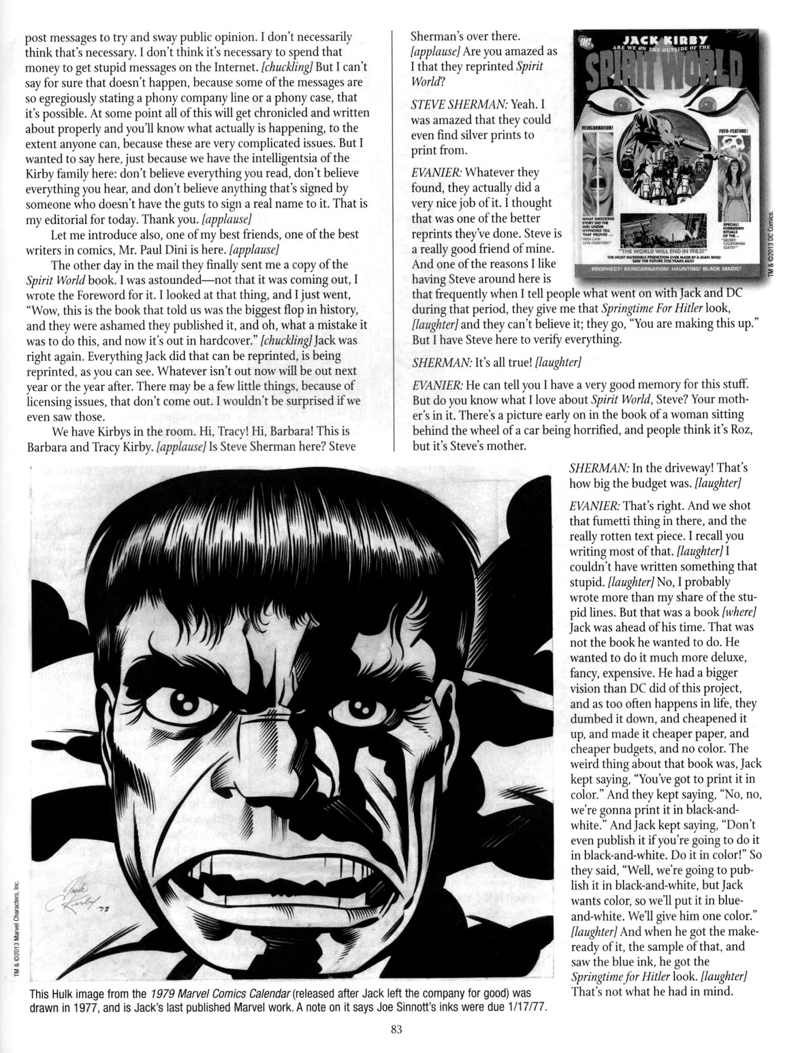 Read online The Jack Kirby Collector comic -  Issue #60 - 87