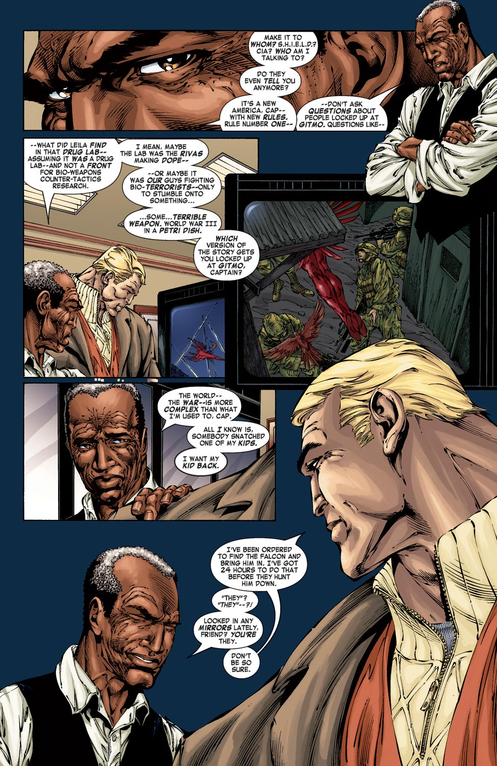 Read online Captain America & the Falcon comic -  Issue #1 - 6